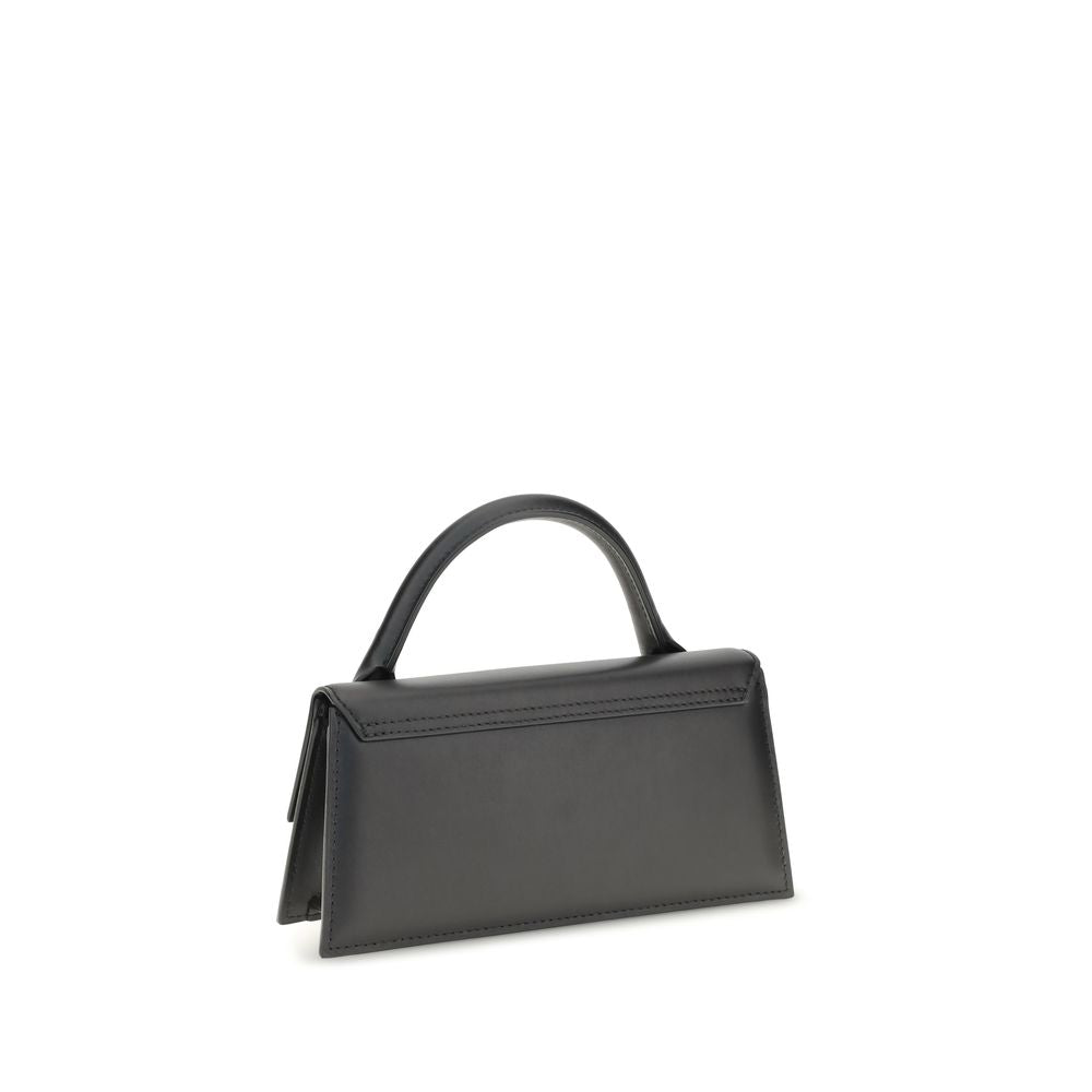 Jacquemus Black Calf Leather Bos Taurus Shoulder Women's Bag