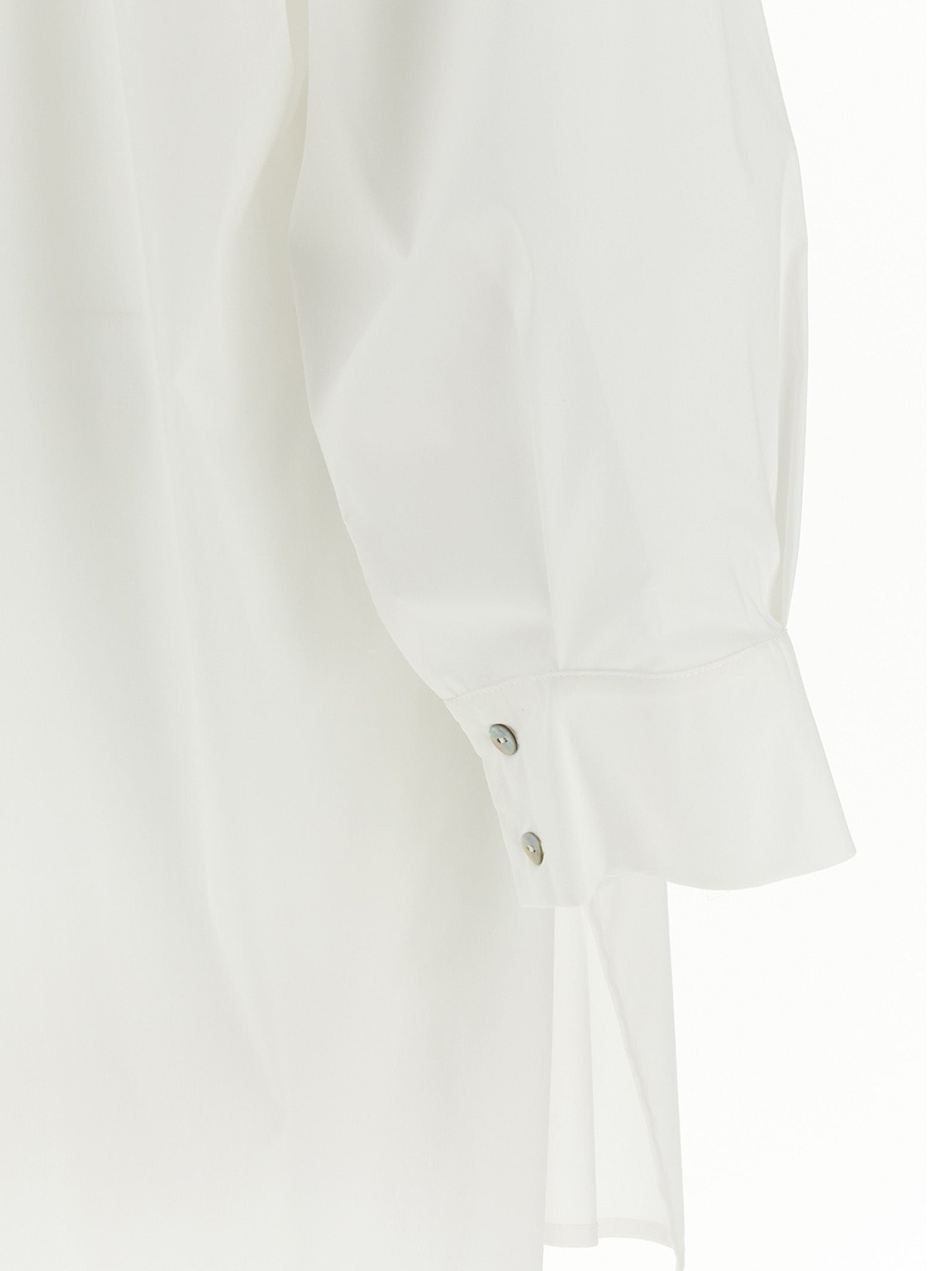 DI.LA3 PARI' White Silk Women's Blouse