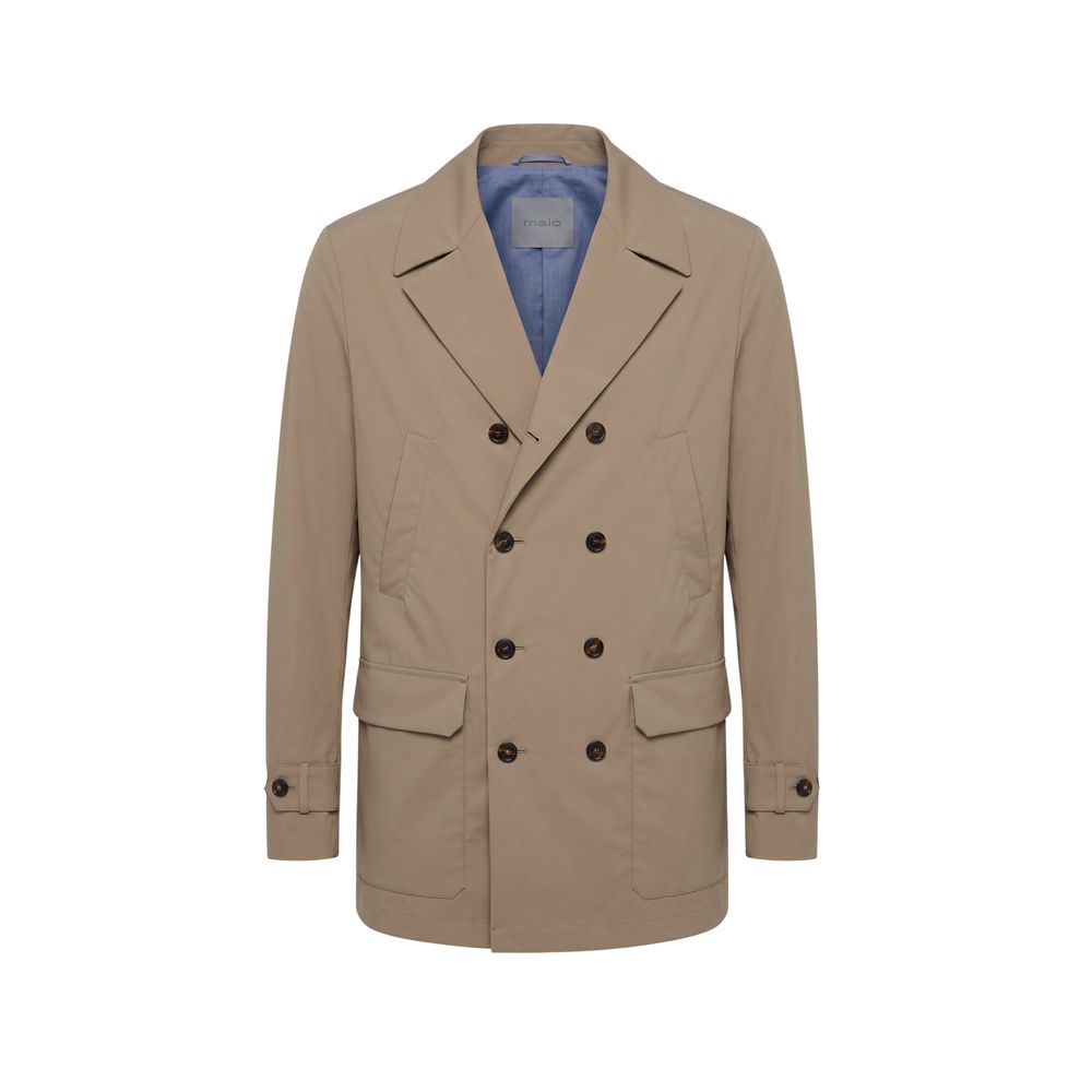 Malo Brown Cotton Men's Men's Jacket