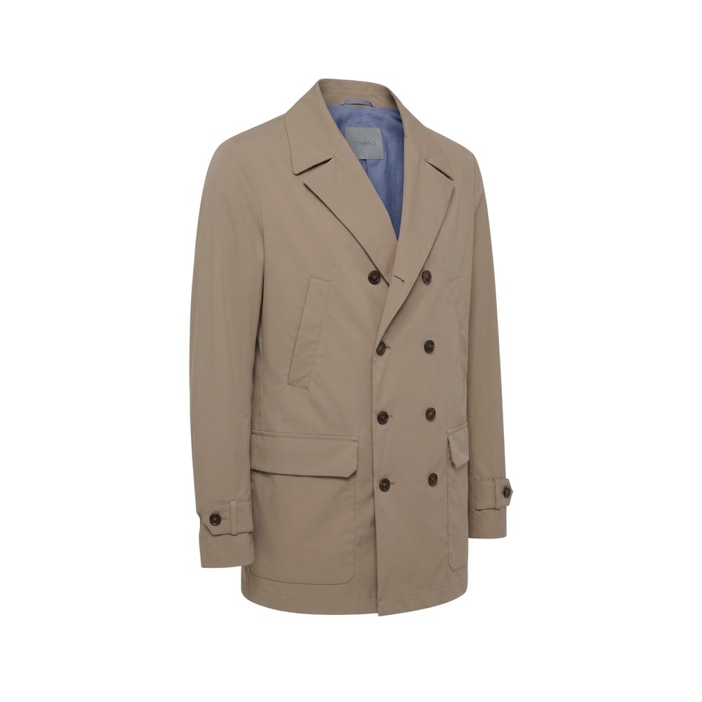 Malo Brown Cotton Men's Men's Jacket