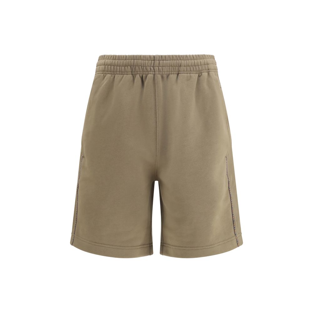 Burberry Brown Cotton Bermuda Men's Shorts