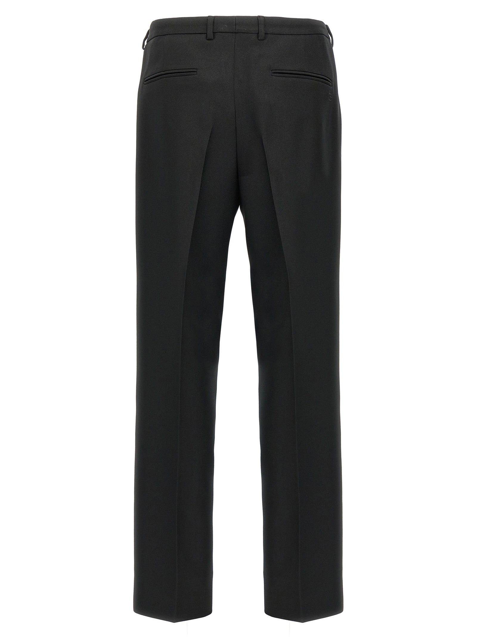 Gucci Black Polyester Casual Men's Pants