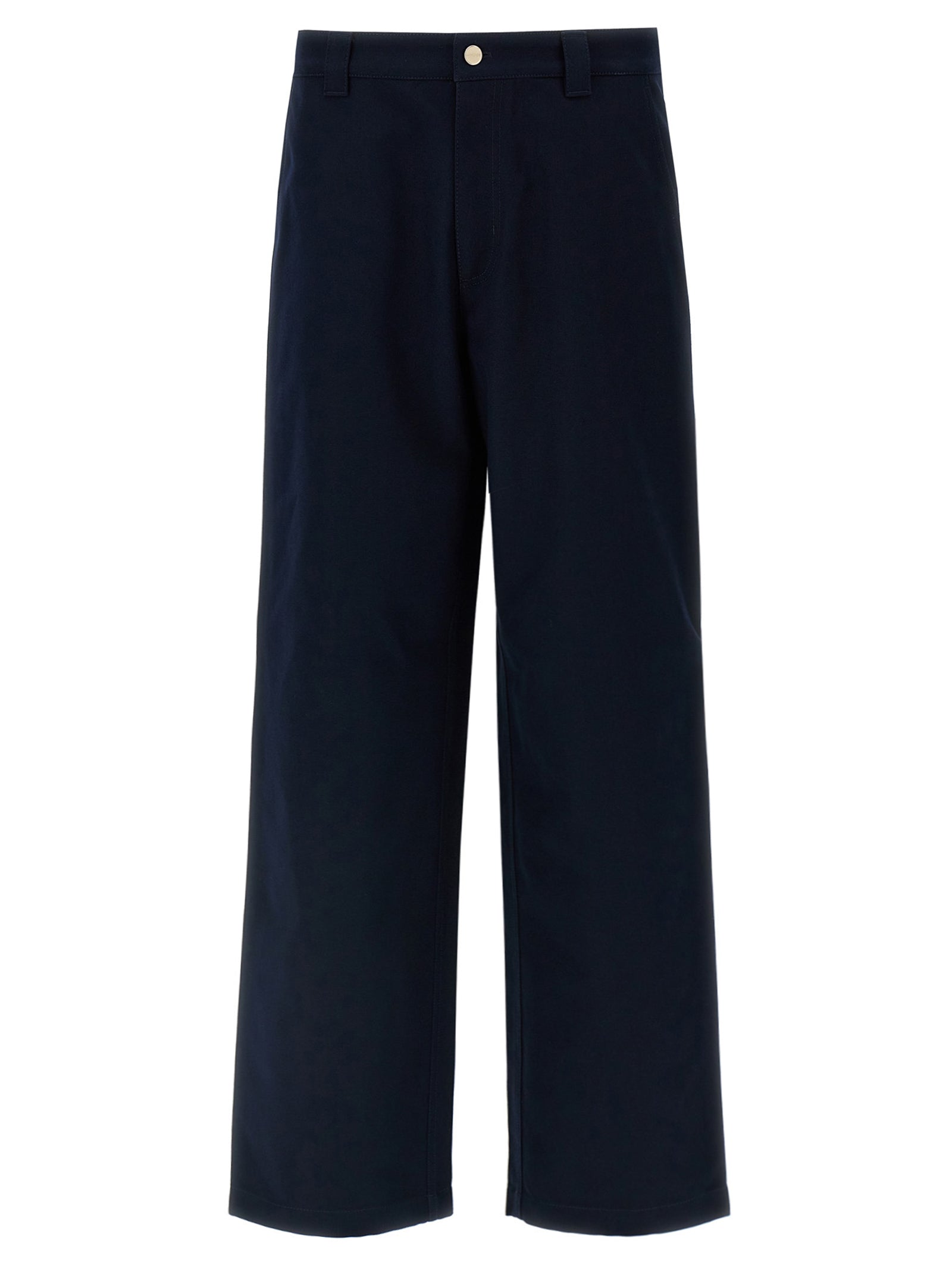 Gucci Blue Cotton Casual Men's Pants
