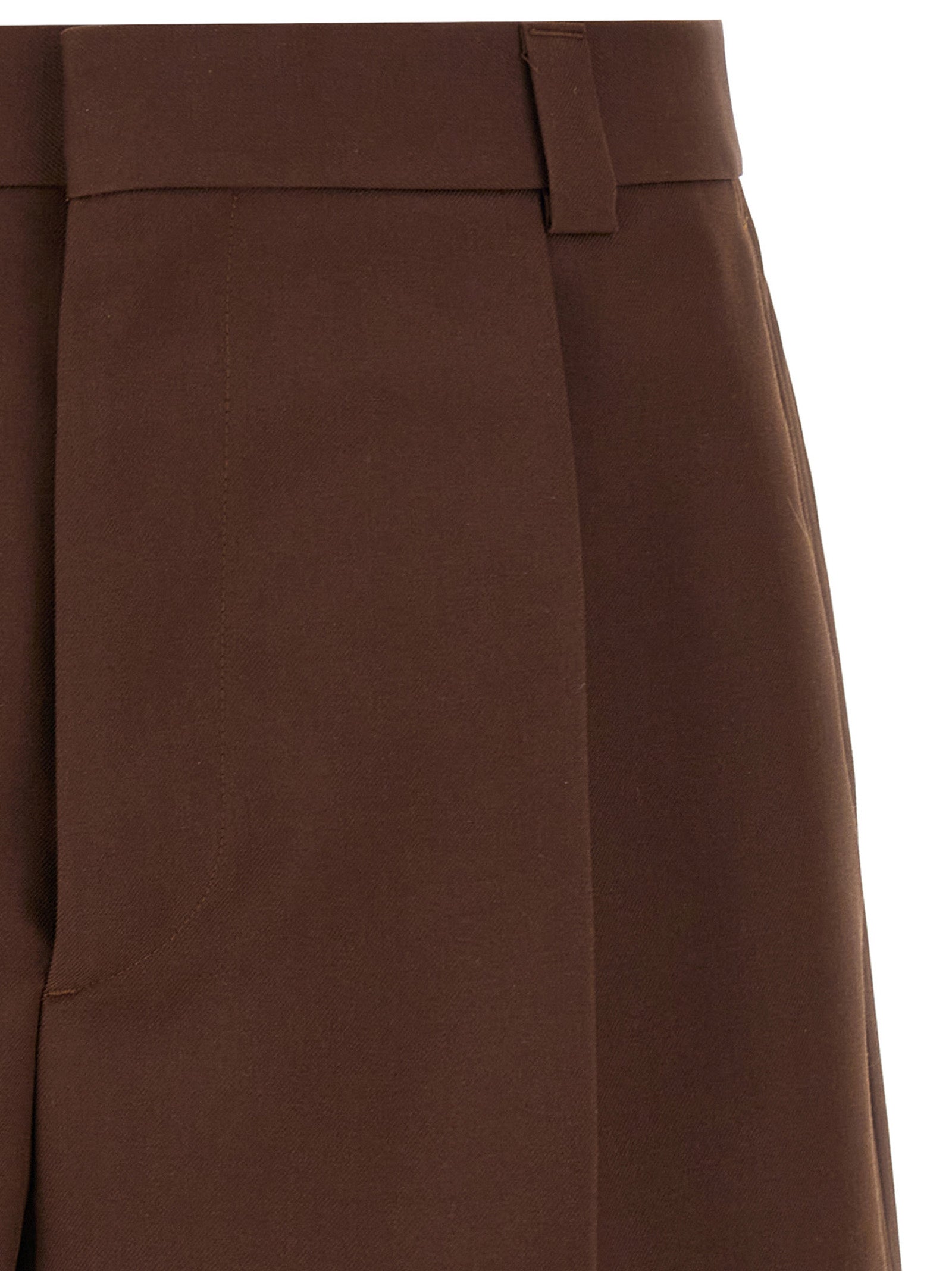 Gucci Brown Wool Bermuda Men's Shorts