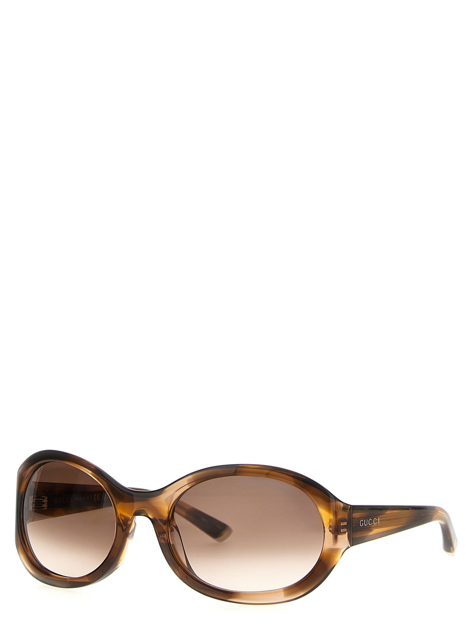 Gucci Brown Acetate Women's Sunglasses