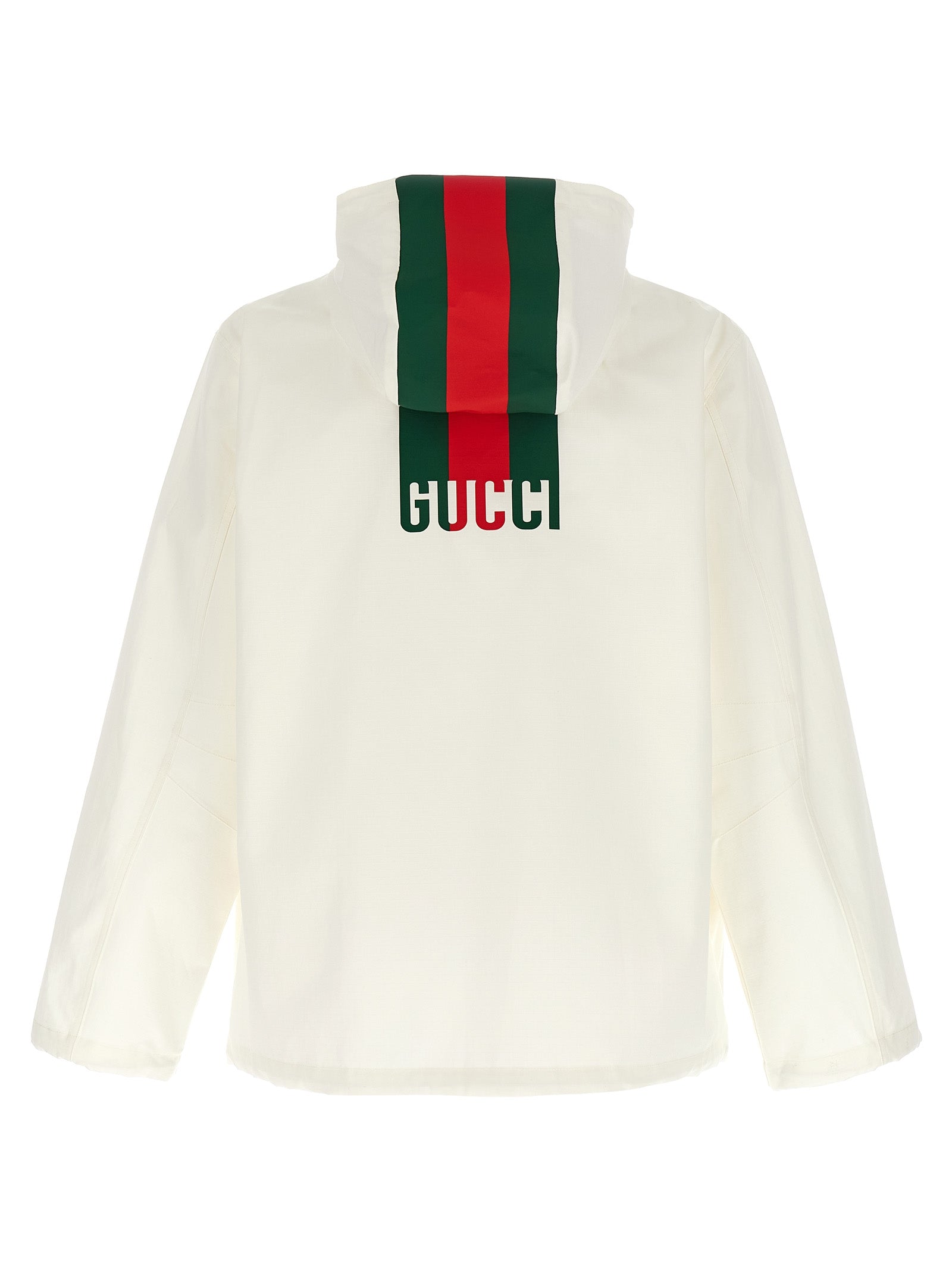 Gucci White Cotton Shell Men's Jacket
