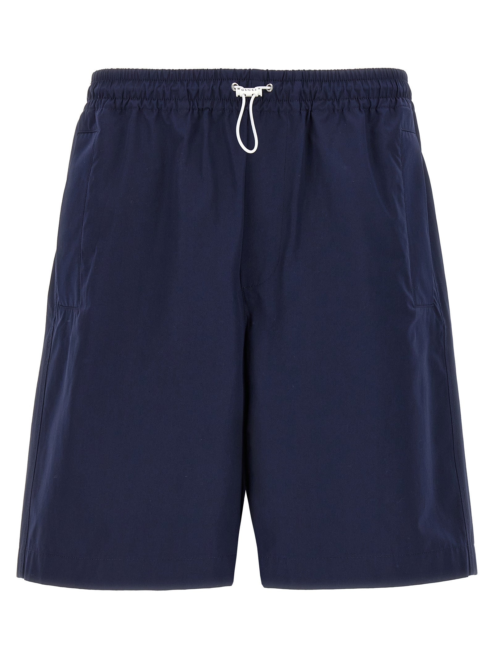 Gucci Blue Cotton Bermuda Men's Shorts