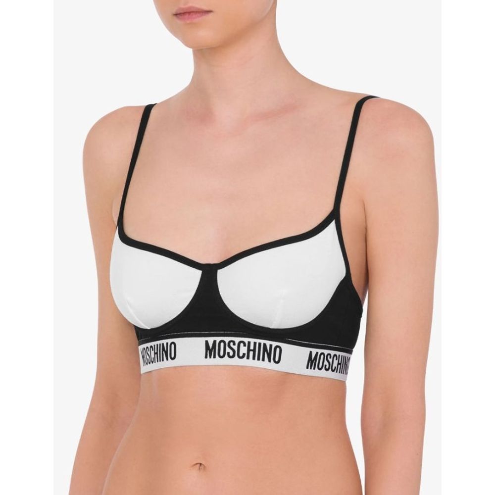 Moschino Multicolor Cotton Women's Bra