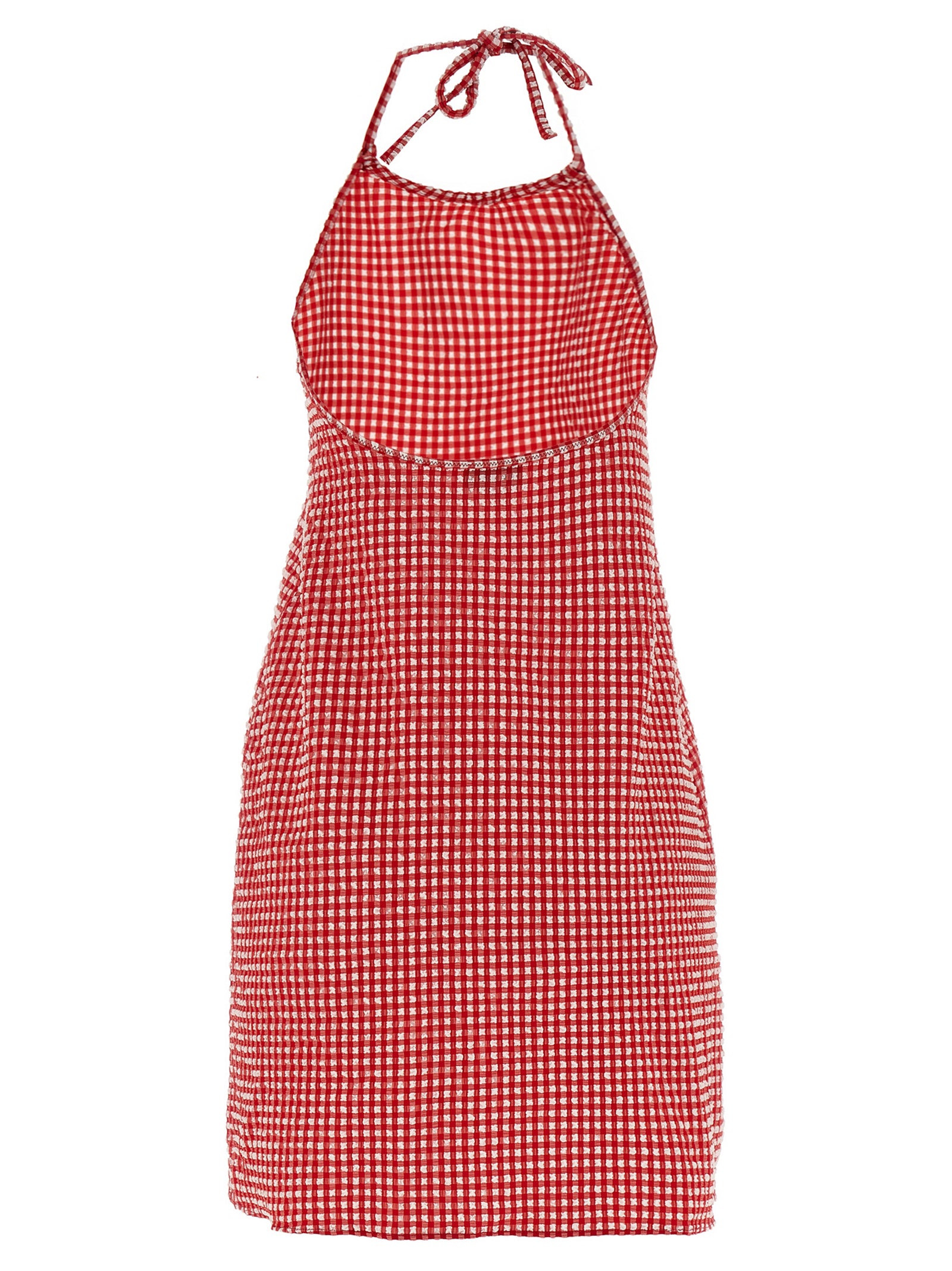 Hunza G Multicolor Polyester Short Women's Dress