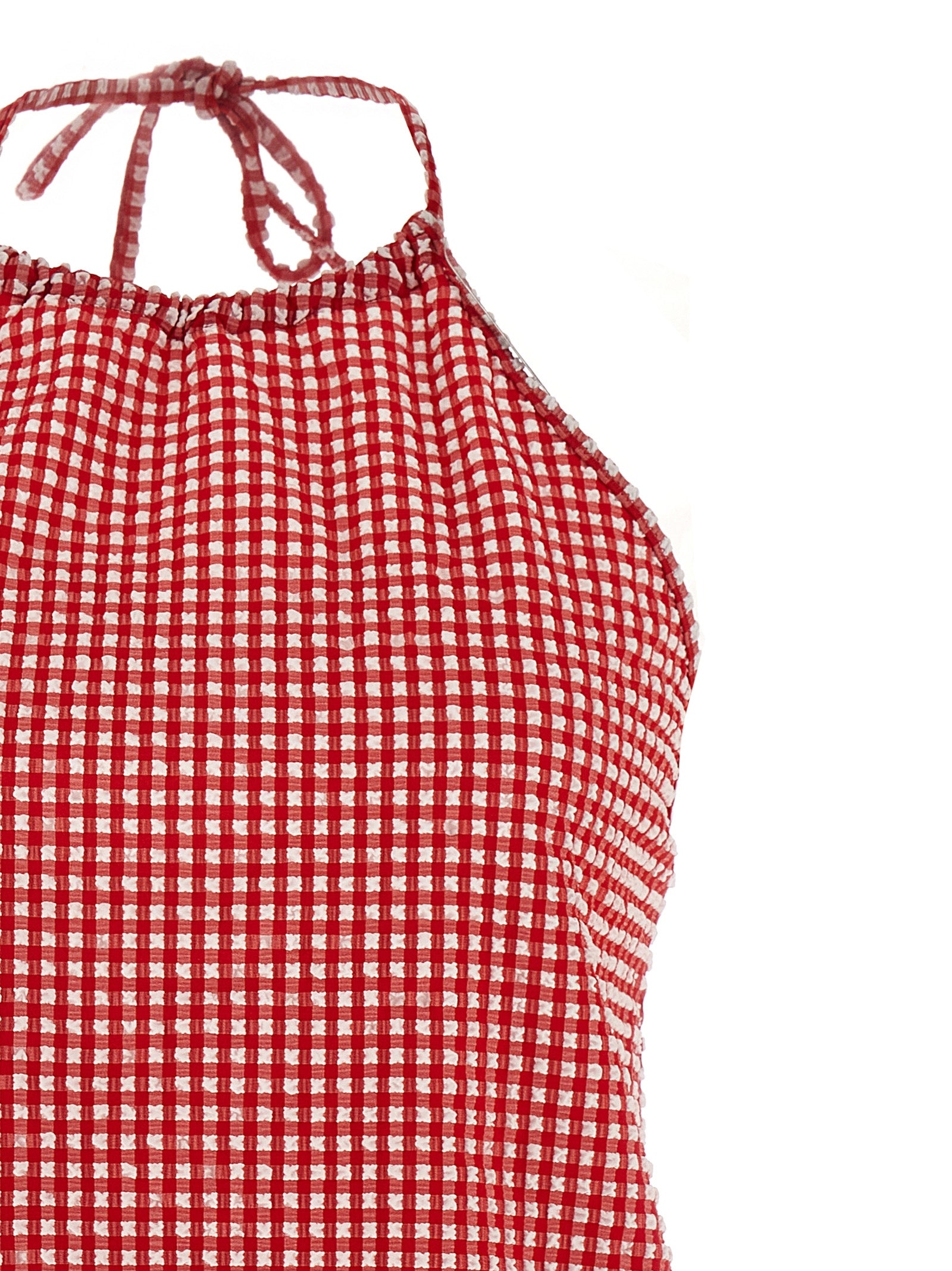Hunza G Multicolor Polyester Short Women's Dress