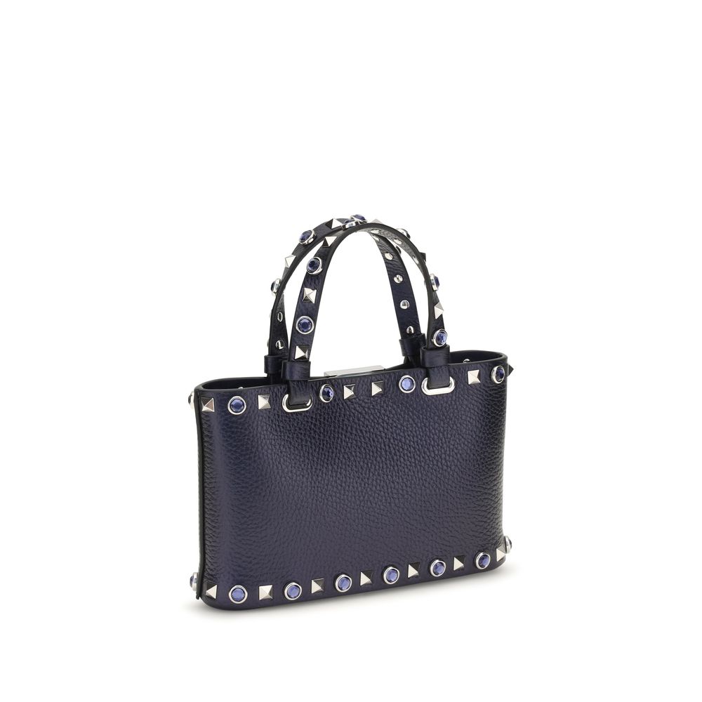 Valentino Garavani Black Calf Leather Bos Taurus Women's Accessories