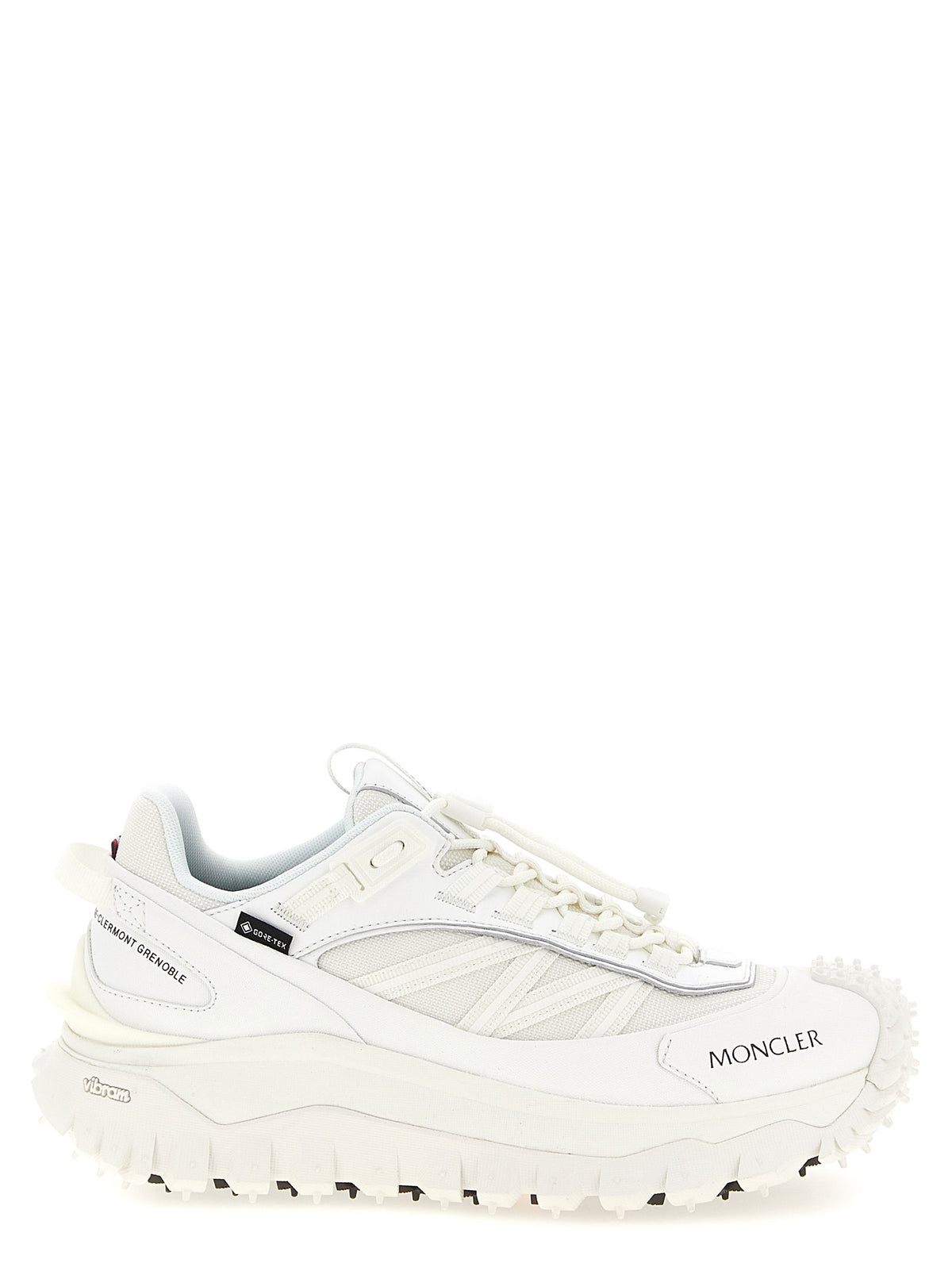 Moncler White Polyamide Athletic Women's Sneakers