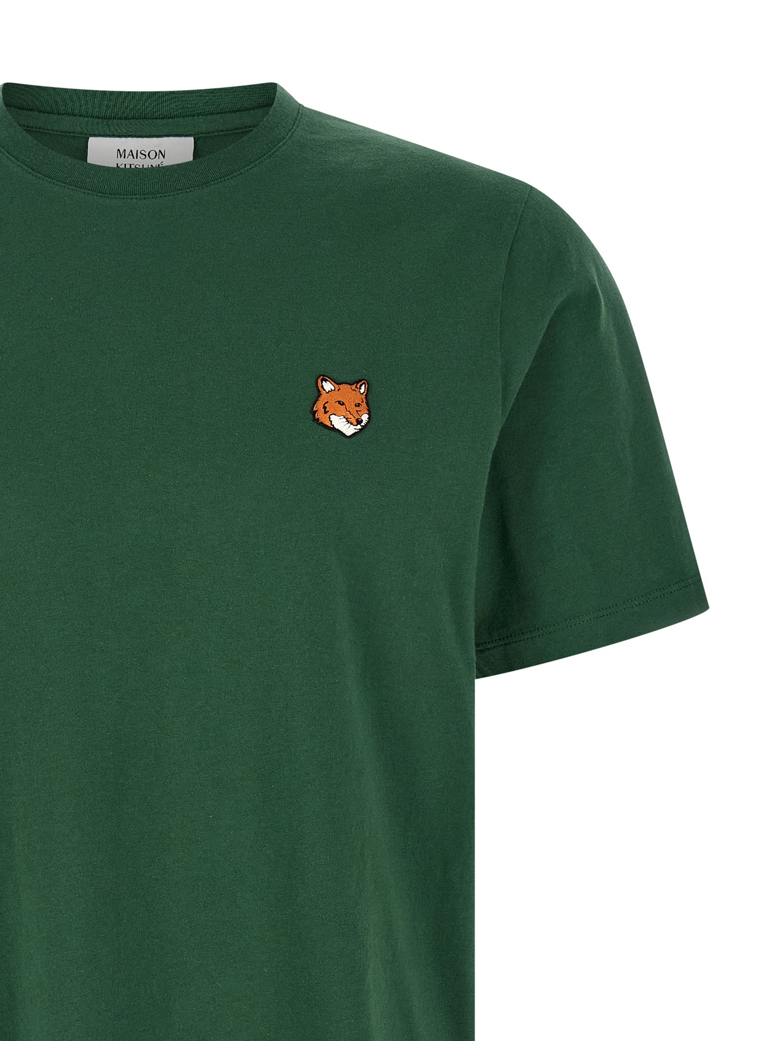 Maison Kitsuné Bicolor Cotton Men's T-Shirt