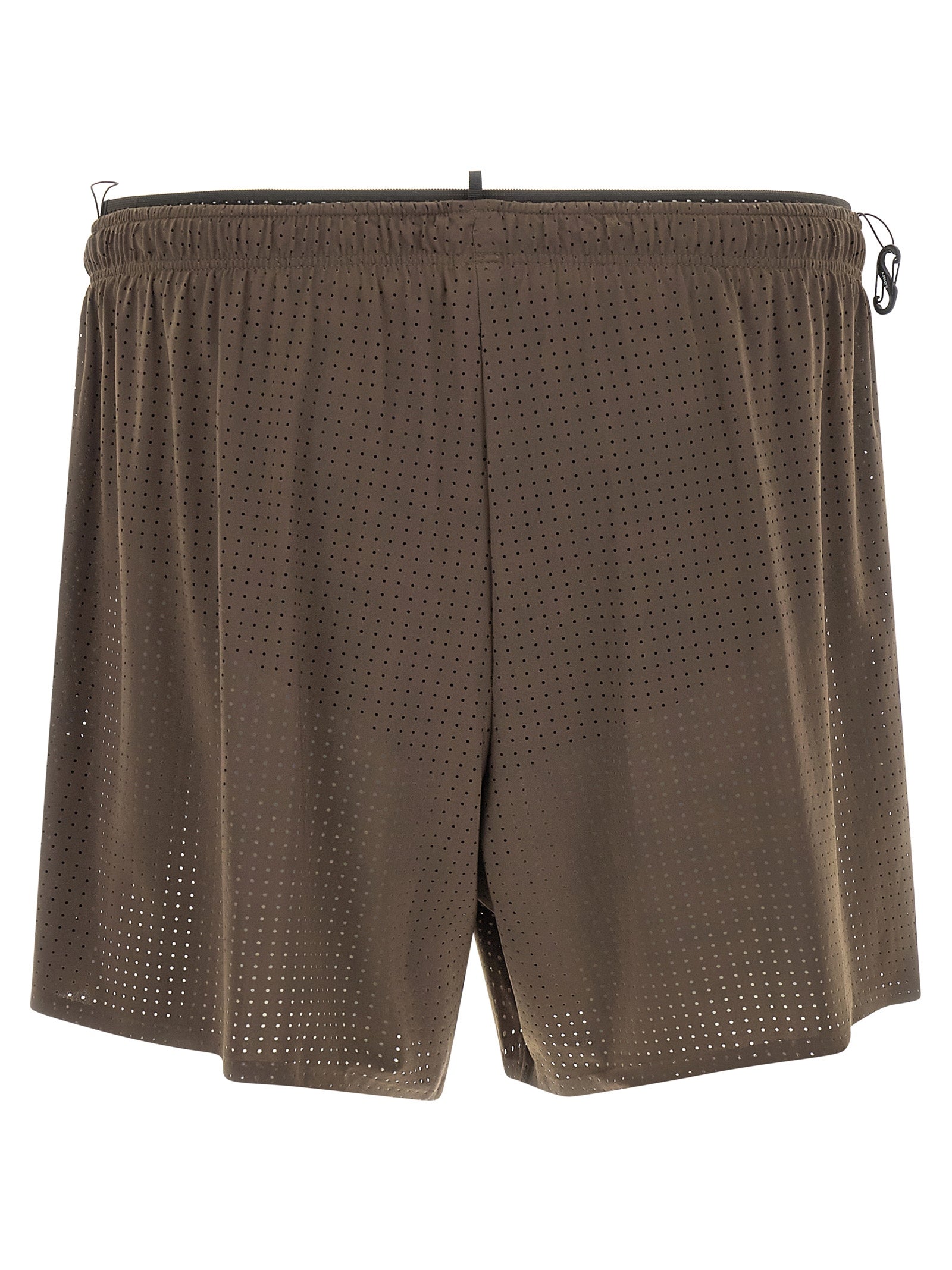 SATISFY Gray Polyamide Bermuda Men's Shorts
