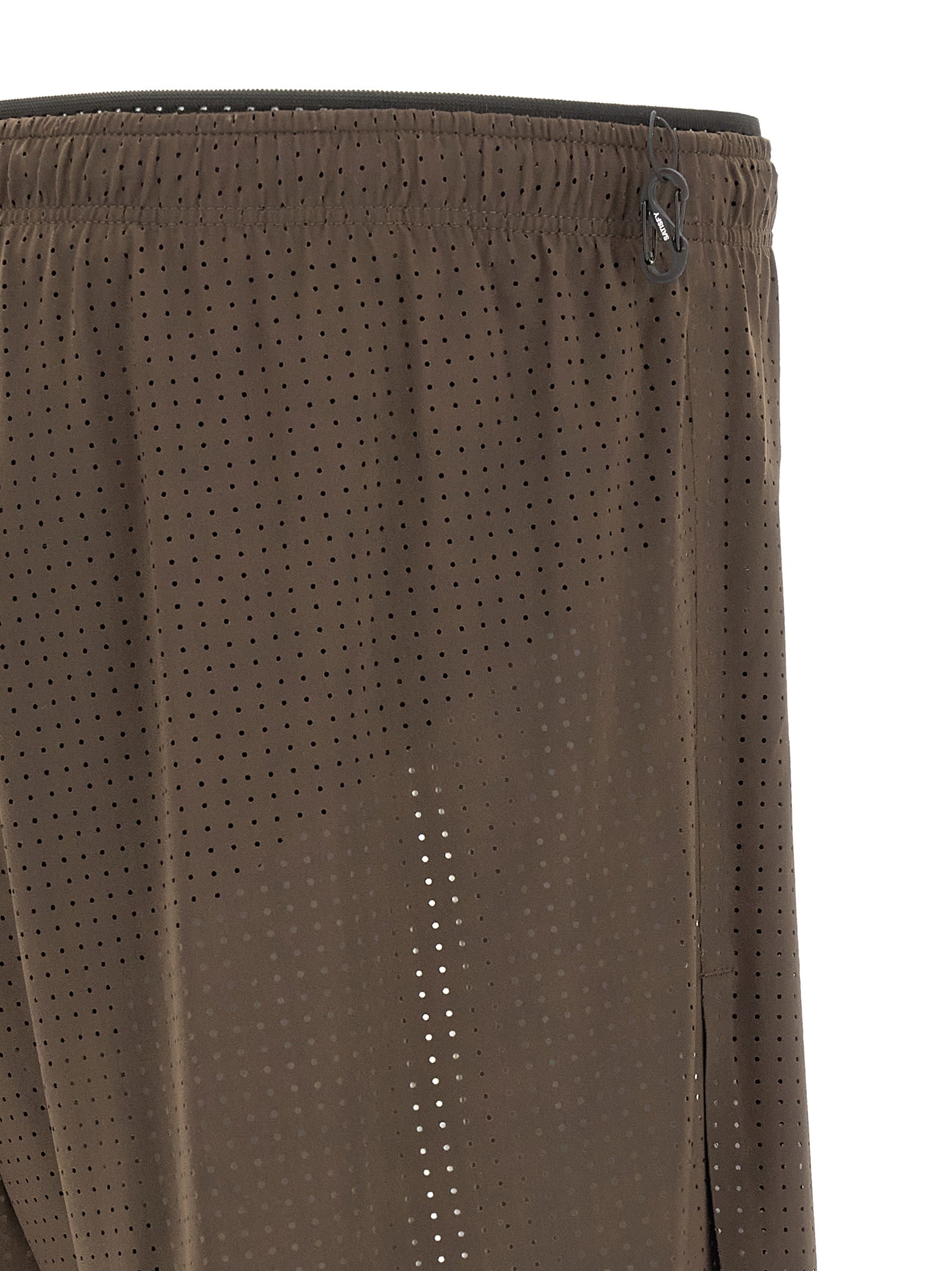SATISFY Gray Polyamide Bermuda Men's Shorts