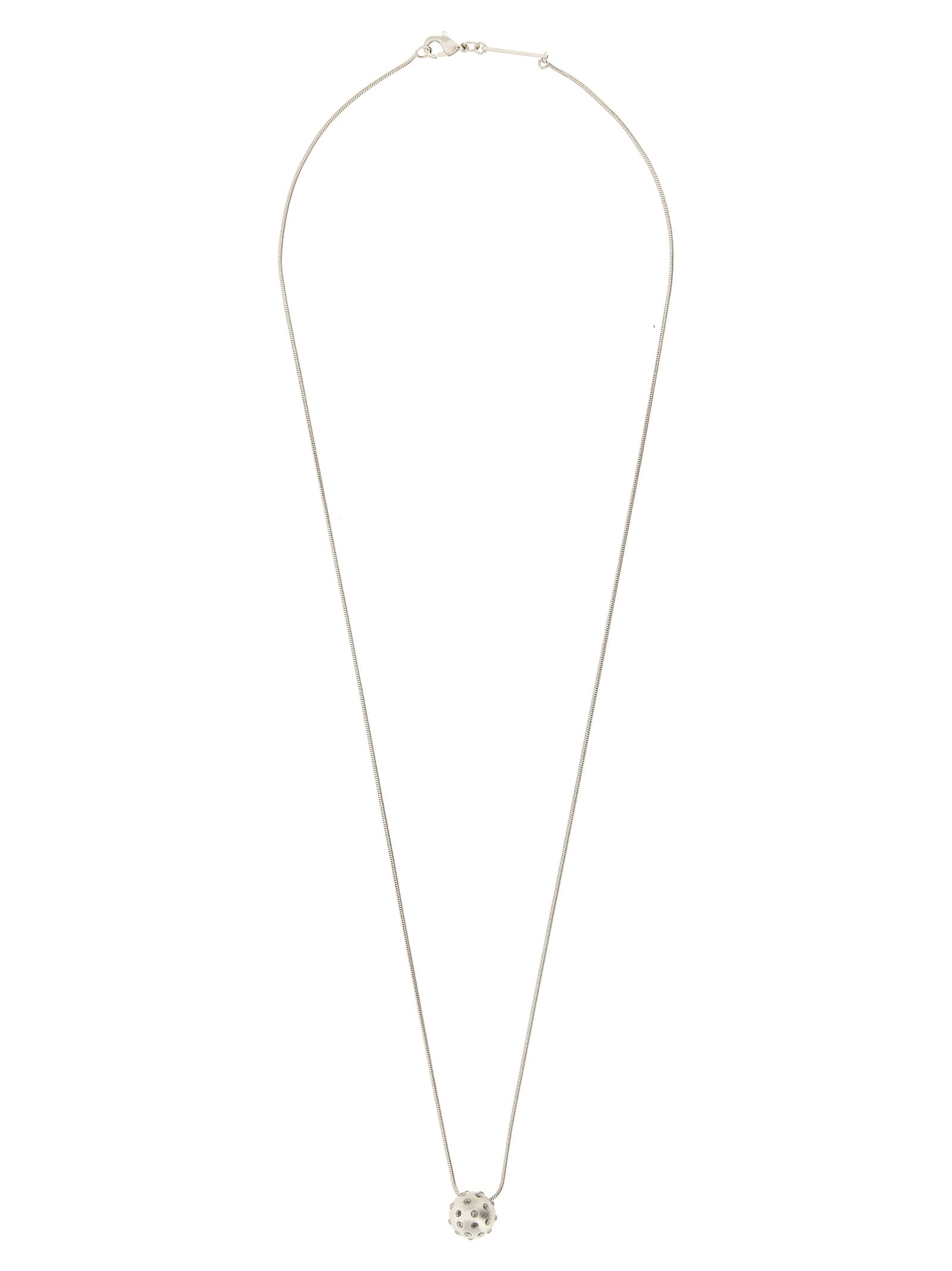 Rick Owens Silver Brass Women's Necklace