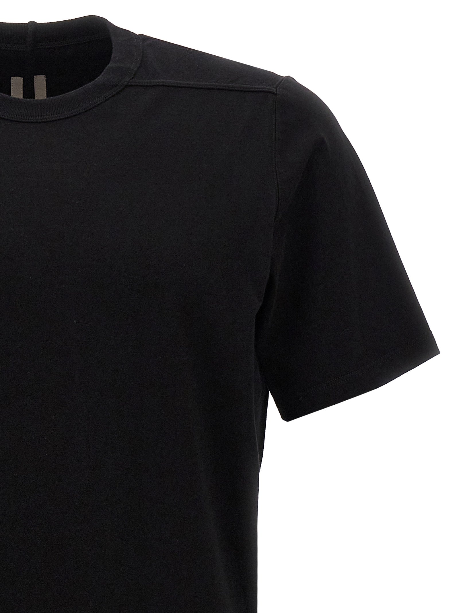 Rick Owens Black Cotton Men's T-Shirt