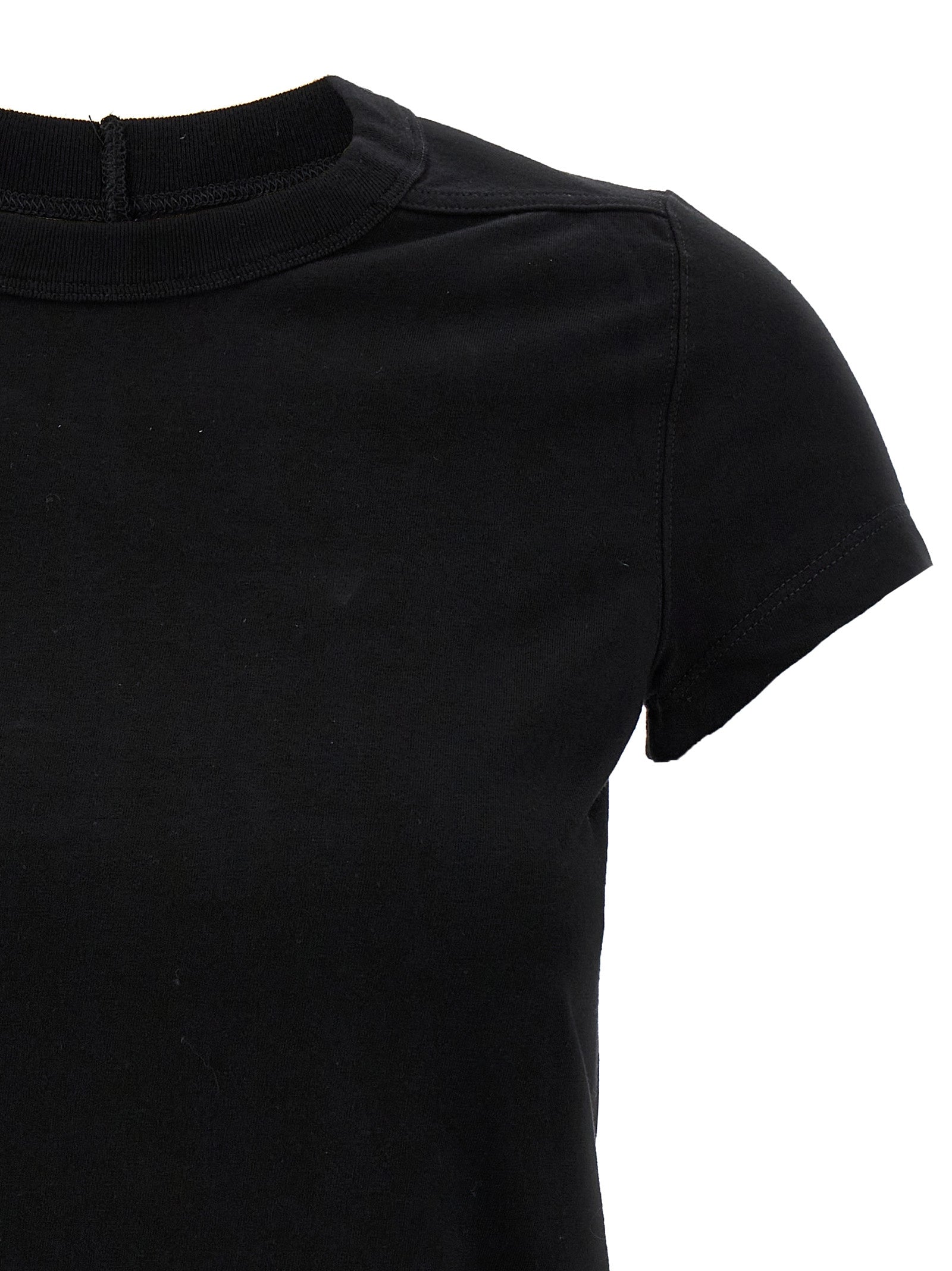 Rick Owens Black Cotton Women's T-Shirt