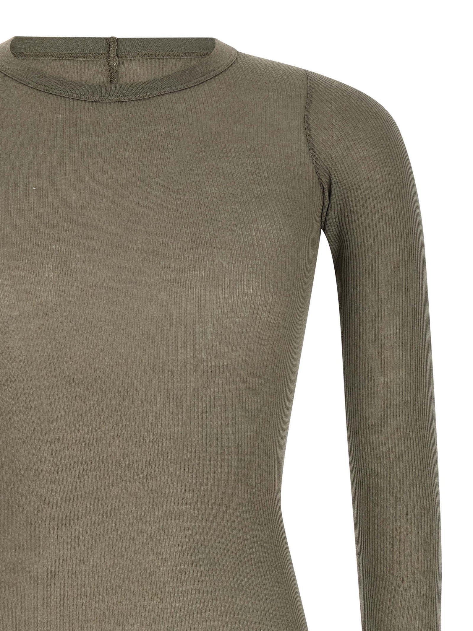 Rick Owens Gray Viscose Men's T-Shirt