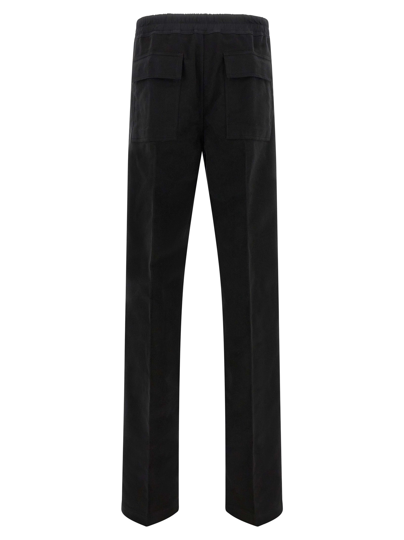 Rick Owens Black Cotton Casual Men's Pants