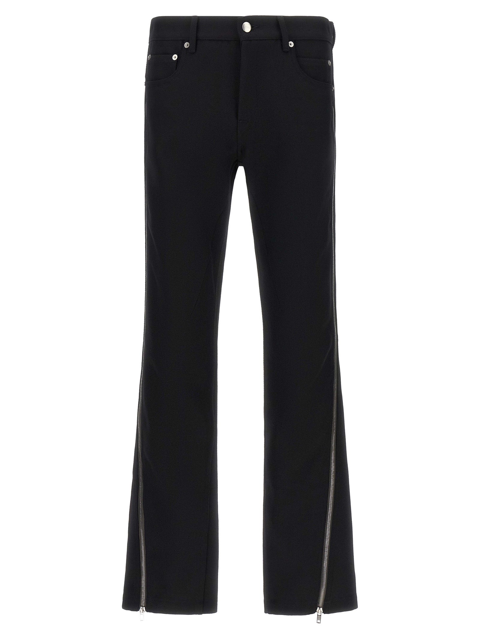 Rick Owens Black Virgin Wool Men's Pants
