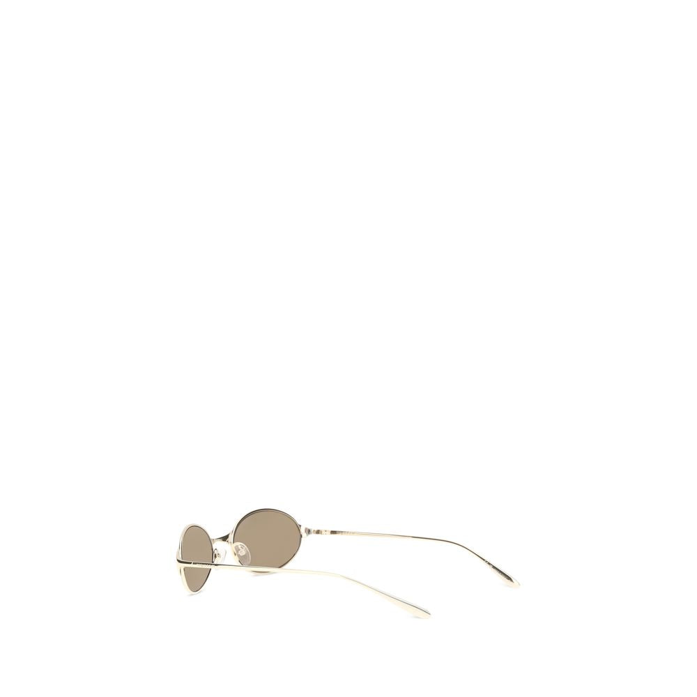 Alexander McQueen Gold Metal Women's Sunglasses