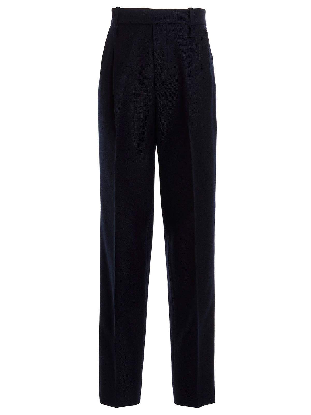 Gucci Blue Cashmere Casual Women's Pants
