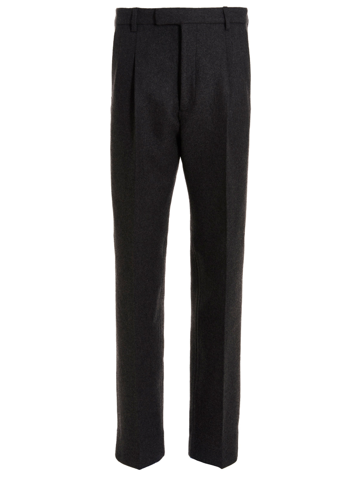Gucci Gray Wool Dress Men's Pants