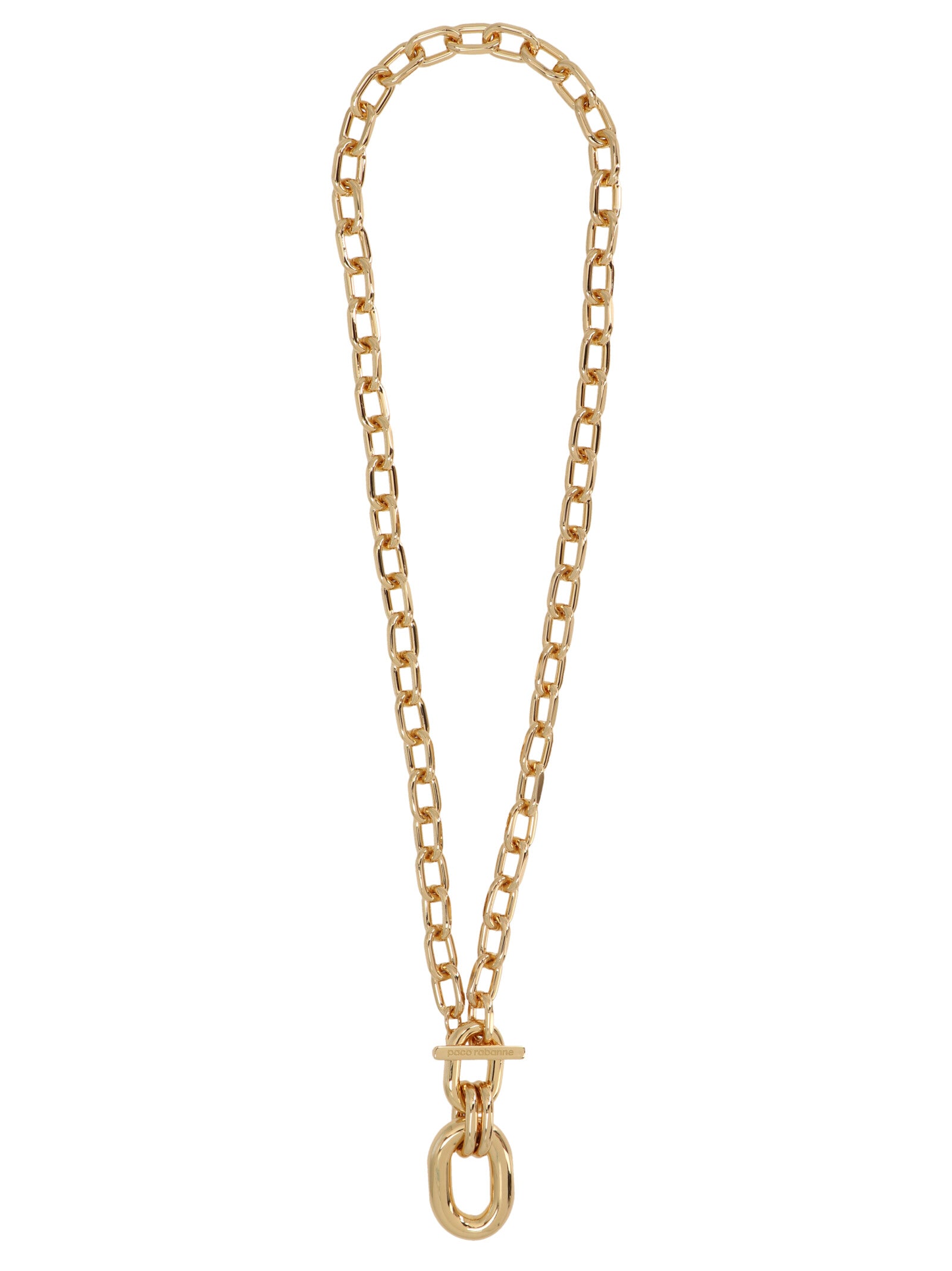 Paco Rabanne Gold Aluminum Women's Necklace