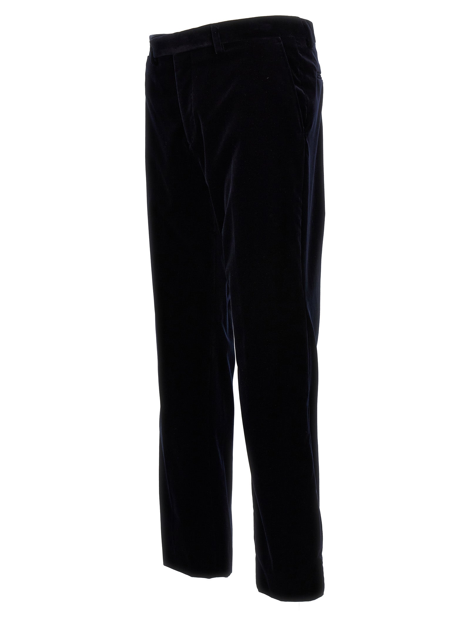 Gucci Blue Cotton Casual Men's Pants
