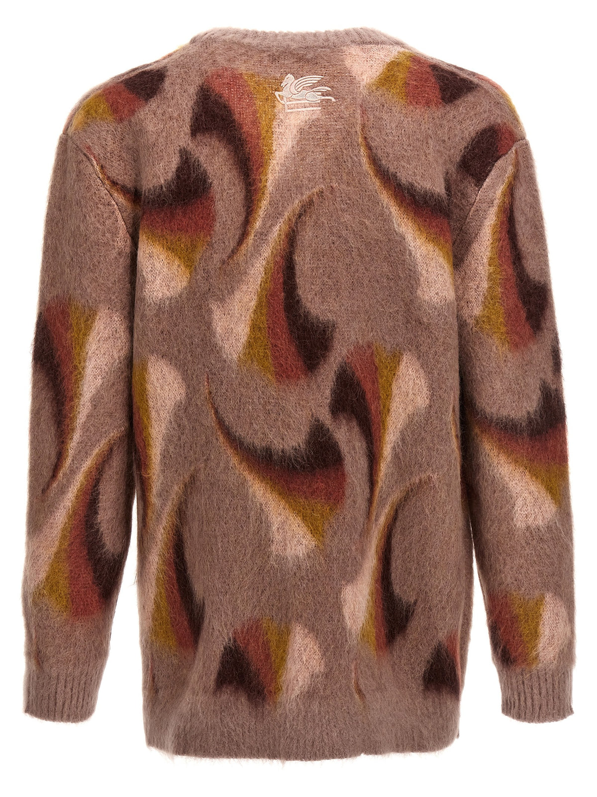 Etro Multicolor Wool Men's Cardigan