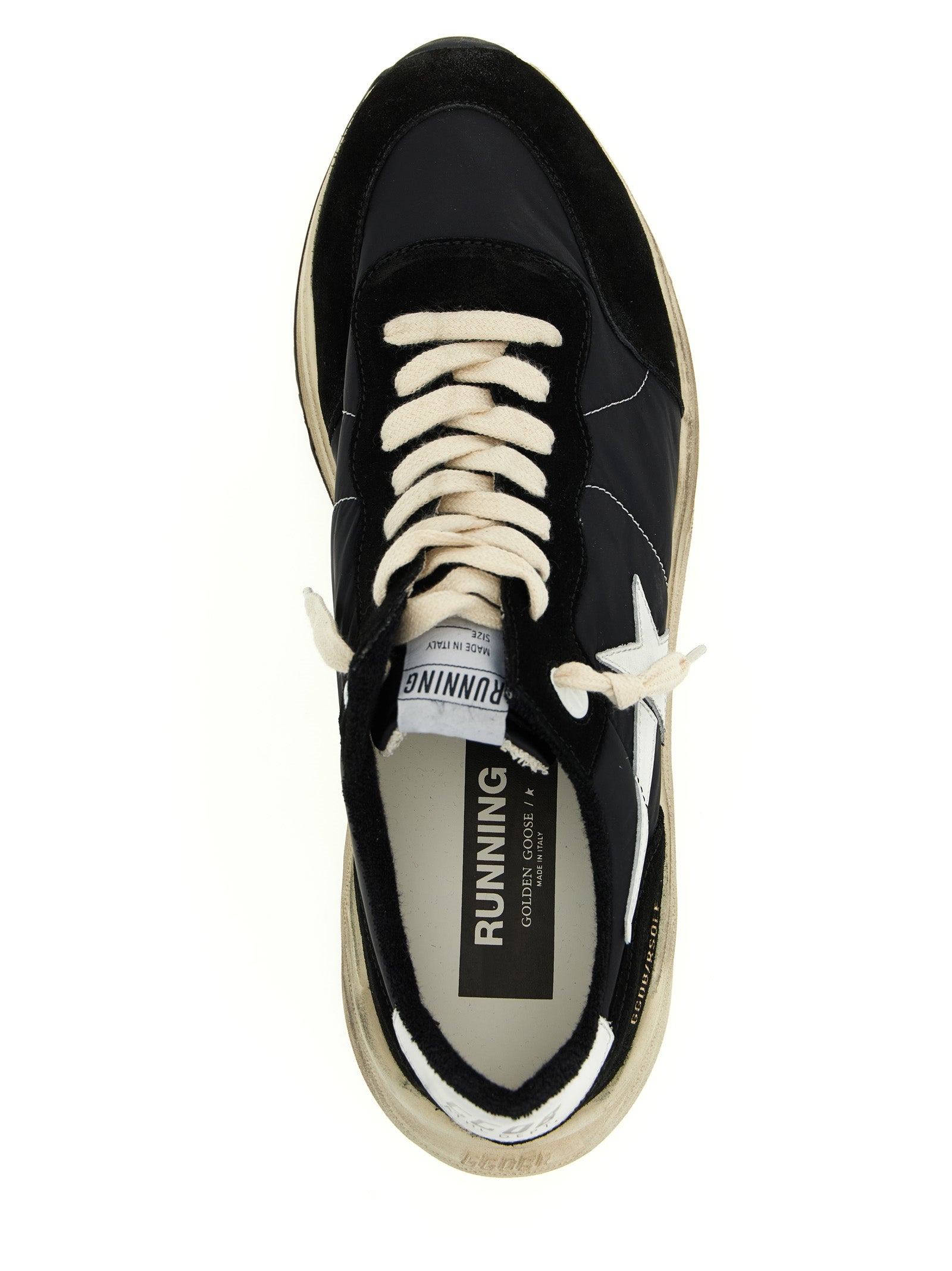 Golden Goose Bicolor Polyester Athletic Men's Sneakers