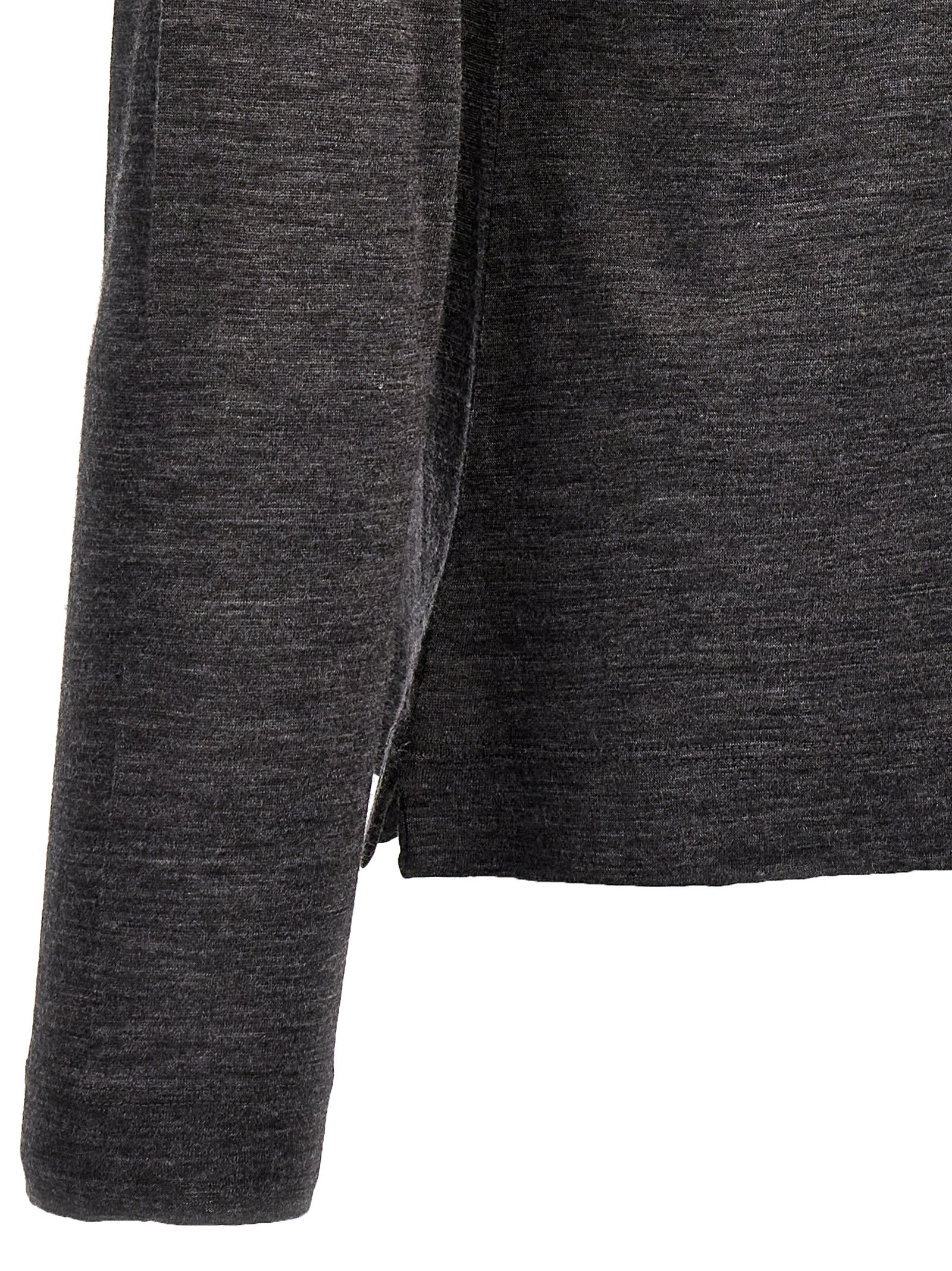 ZANONE Gray Virgin Wool Men's Cardigan
