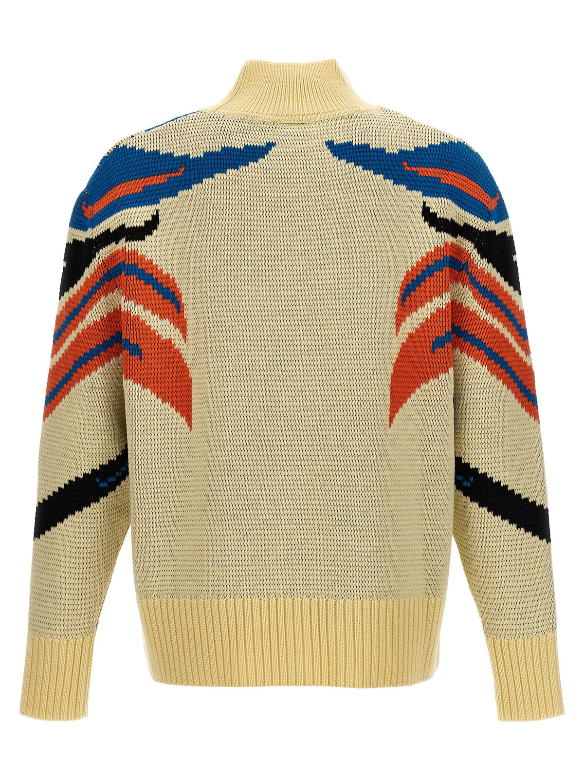Bluemarble Multicolor Virgin Wool Men's Cardigan
