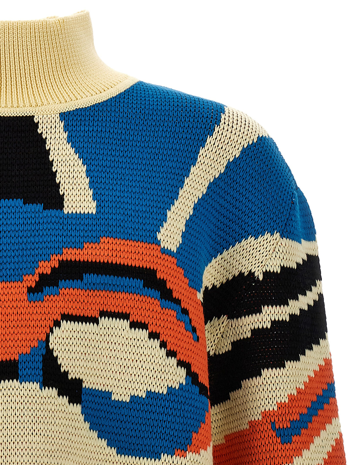 Bluemarble Multicolor Virgin Wool Men's Cardigan