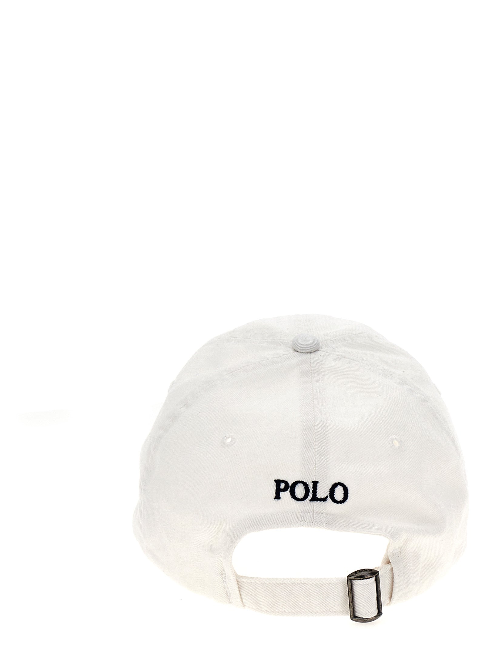 Polo Ralph Lauren White Cotton Cap (Baseball Men's Hat)