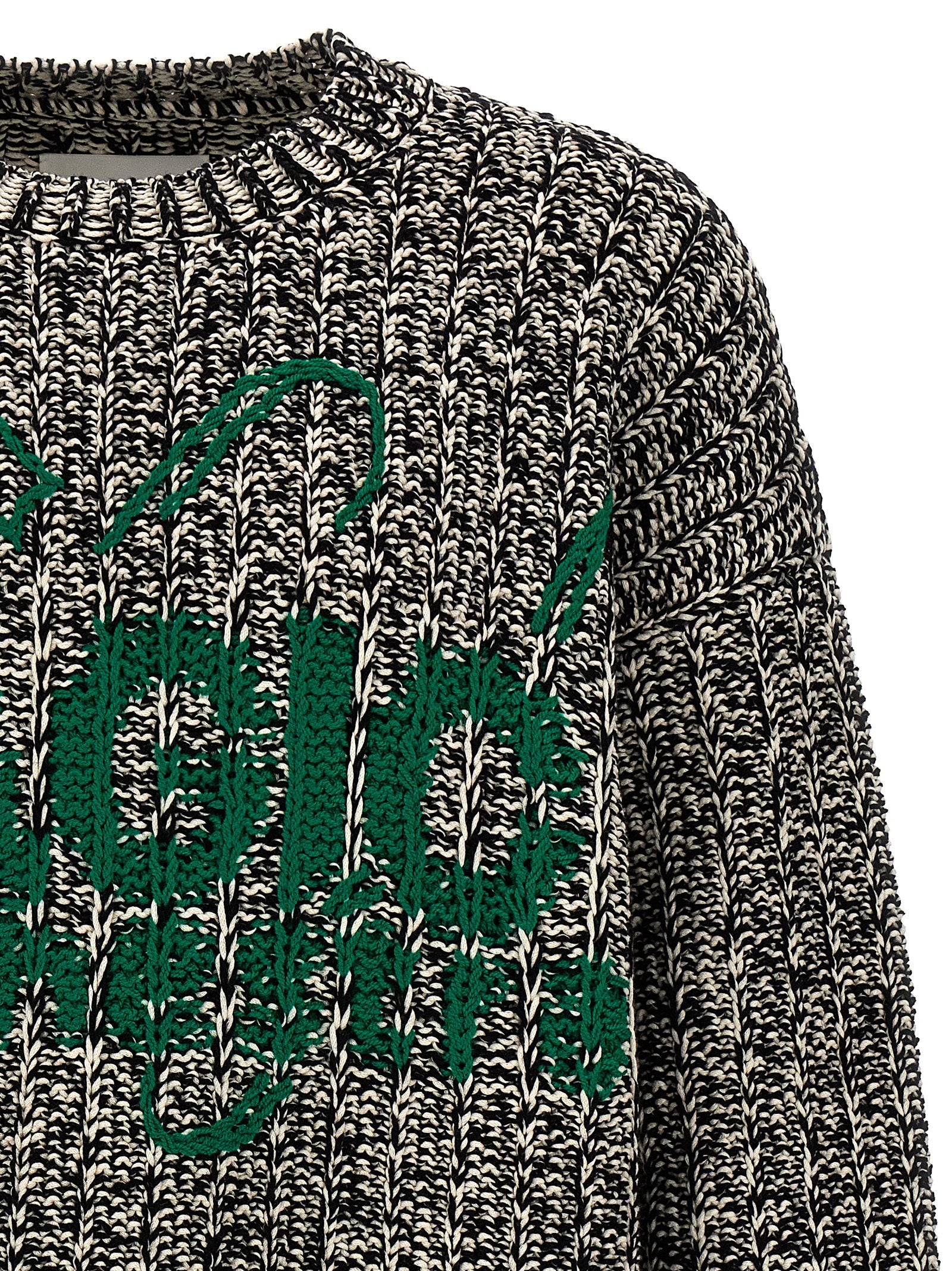 Jil Sander Multicolor Wool Men's Cardigan