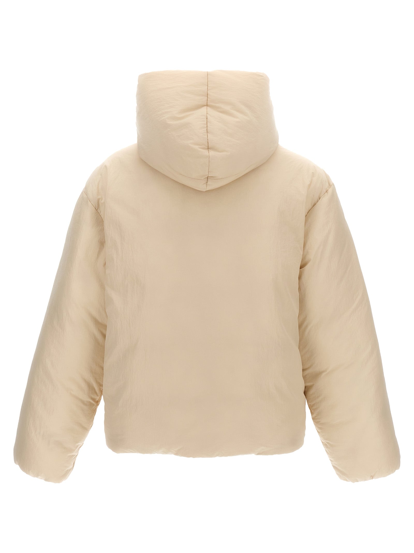 Jacquemus White Polyamide Full-Length Men's Jacket