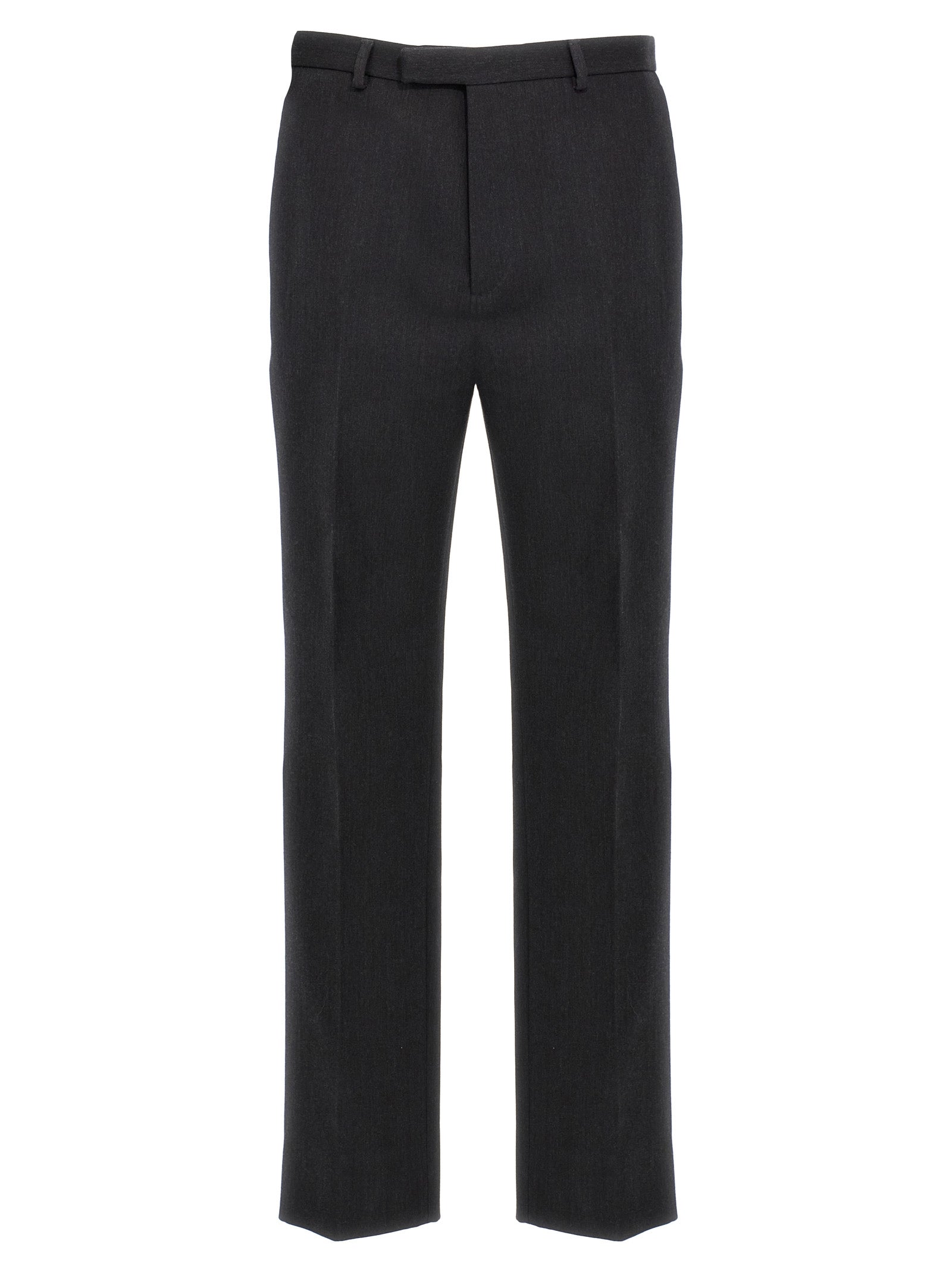 Gucci Gray Wool Dress Men's Pants