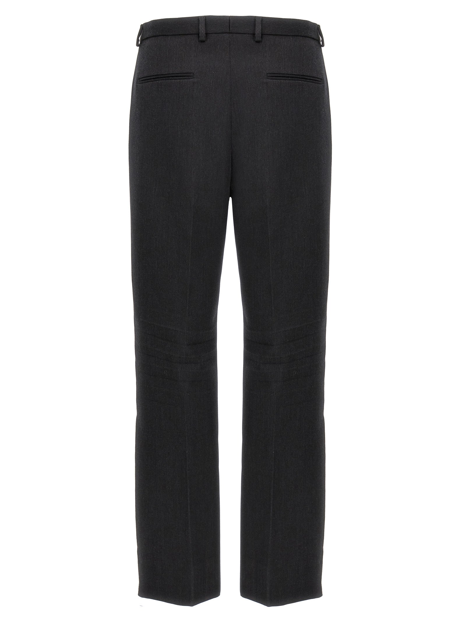 Gucci Gray Wool Dress Men's Pants