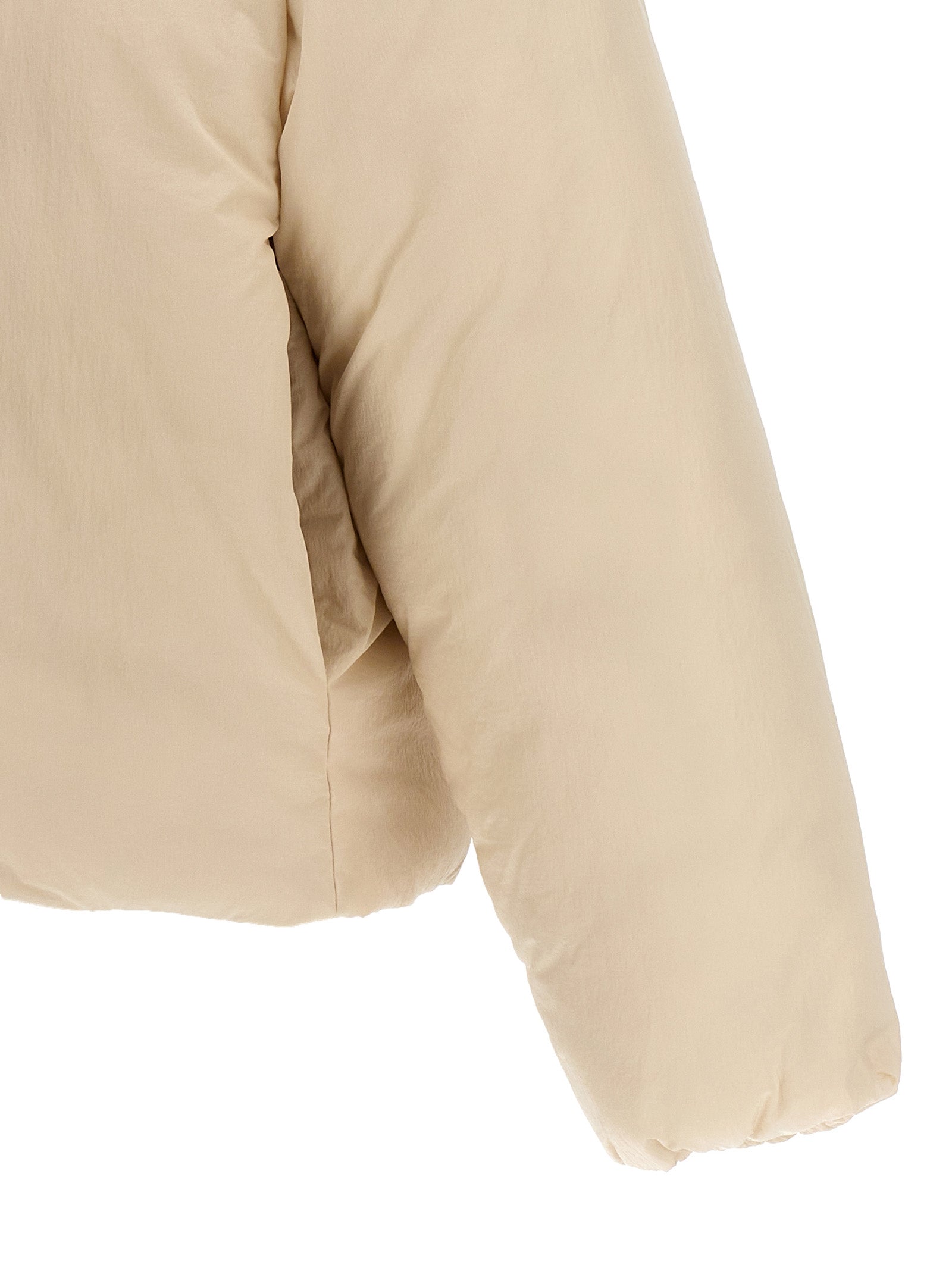 Jacquemus White Polyamide Full-Length Men's Jacket