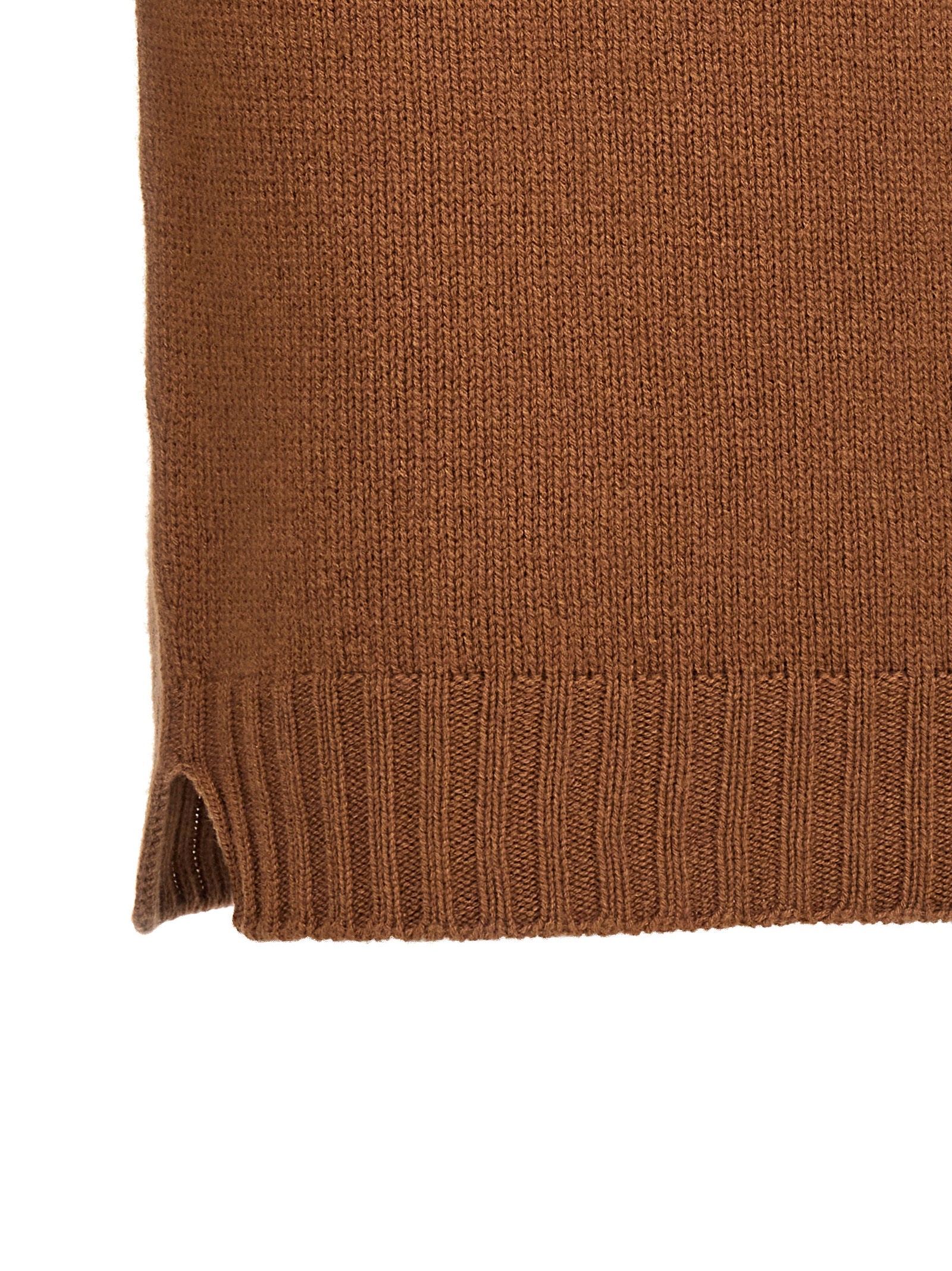 MA'RY'YA Brown Wool Men's Cardigan