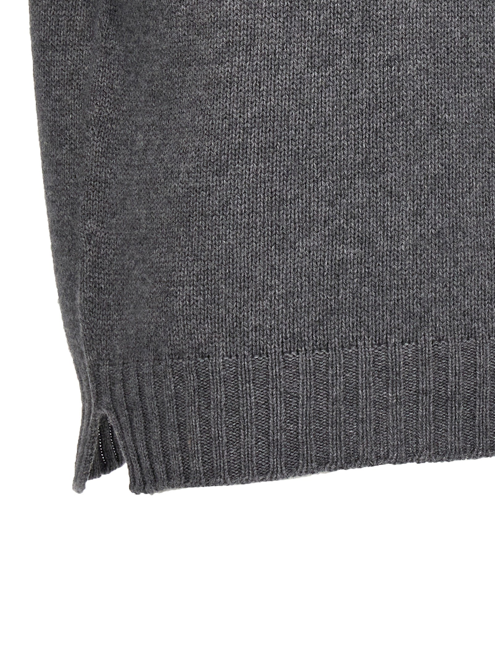 MA'RY'YA Gray Wool Men's Cardigan