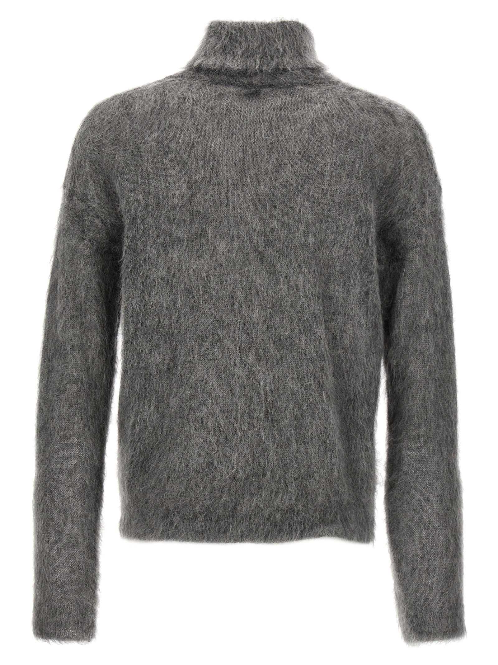 Saint Laurent Gray Wool Men's Cardigan