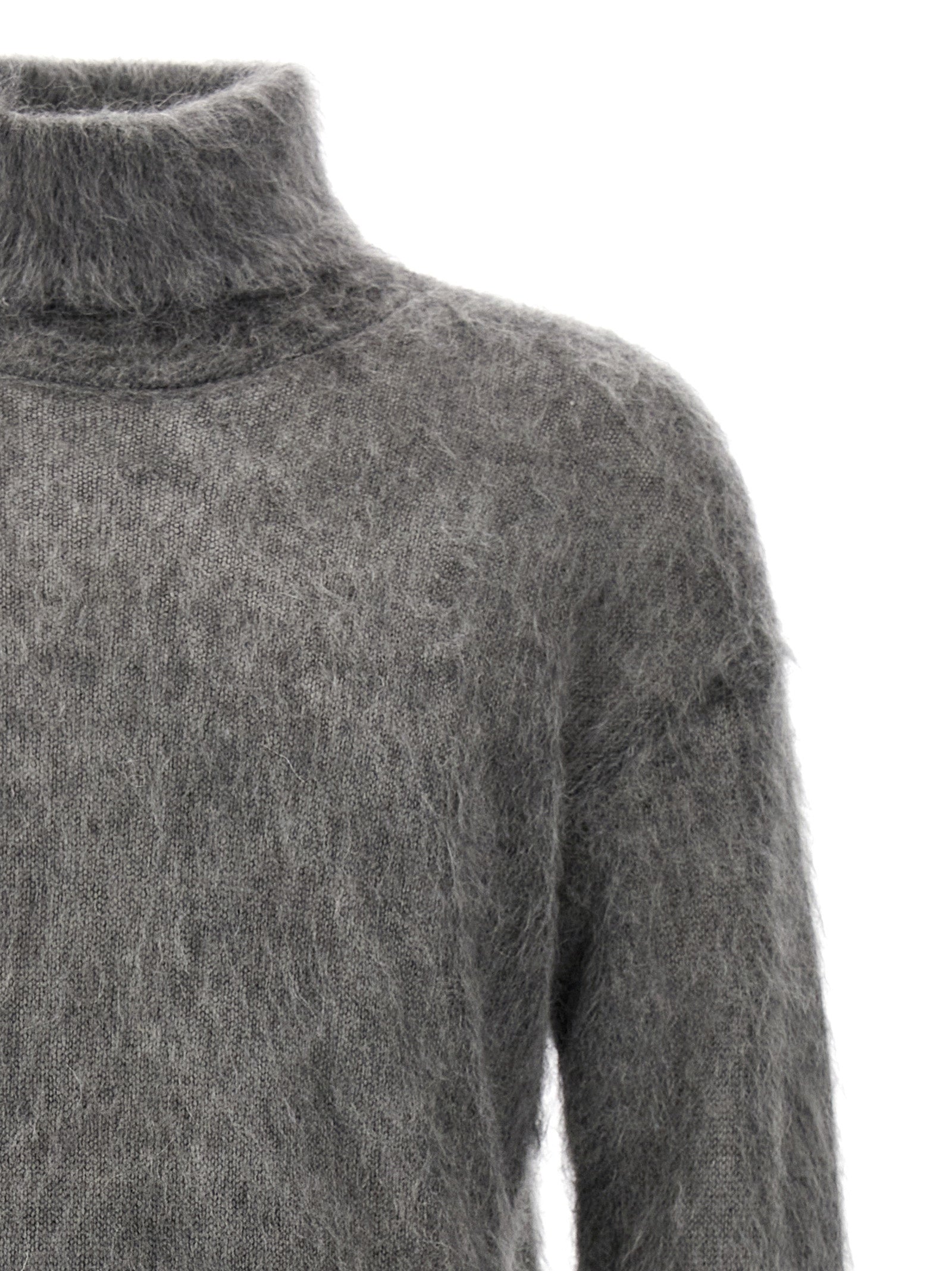 Saint Laurent Gray Wool Men's Cardigan