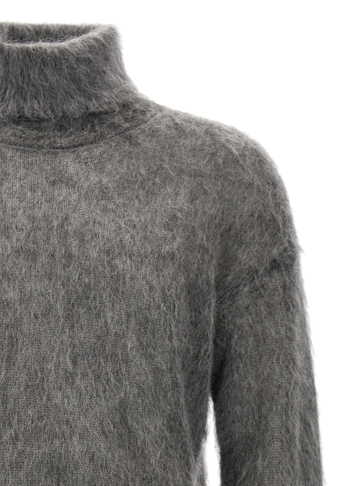 Saint Laurent Gray Wool Men's Cardigan