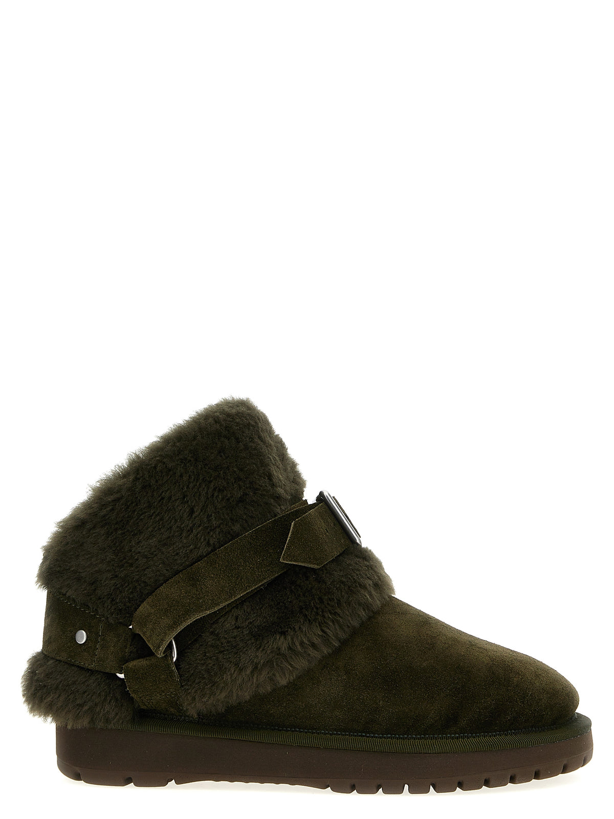 Burberry Bicolor Leather Ankle Women's Boots