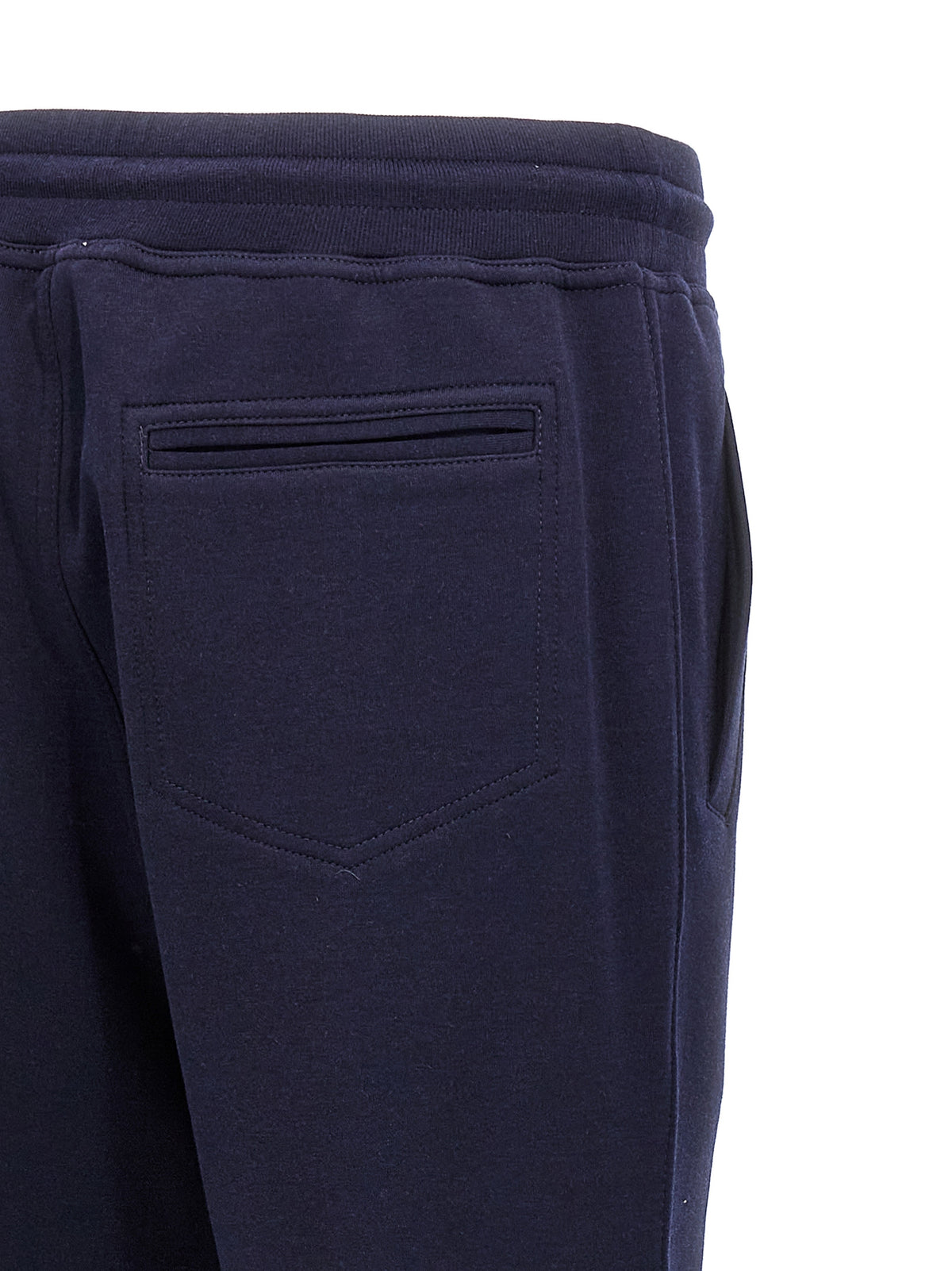 Brunello Cucinelli Blue Cotton Joggers (Workout Men's Pants)