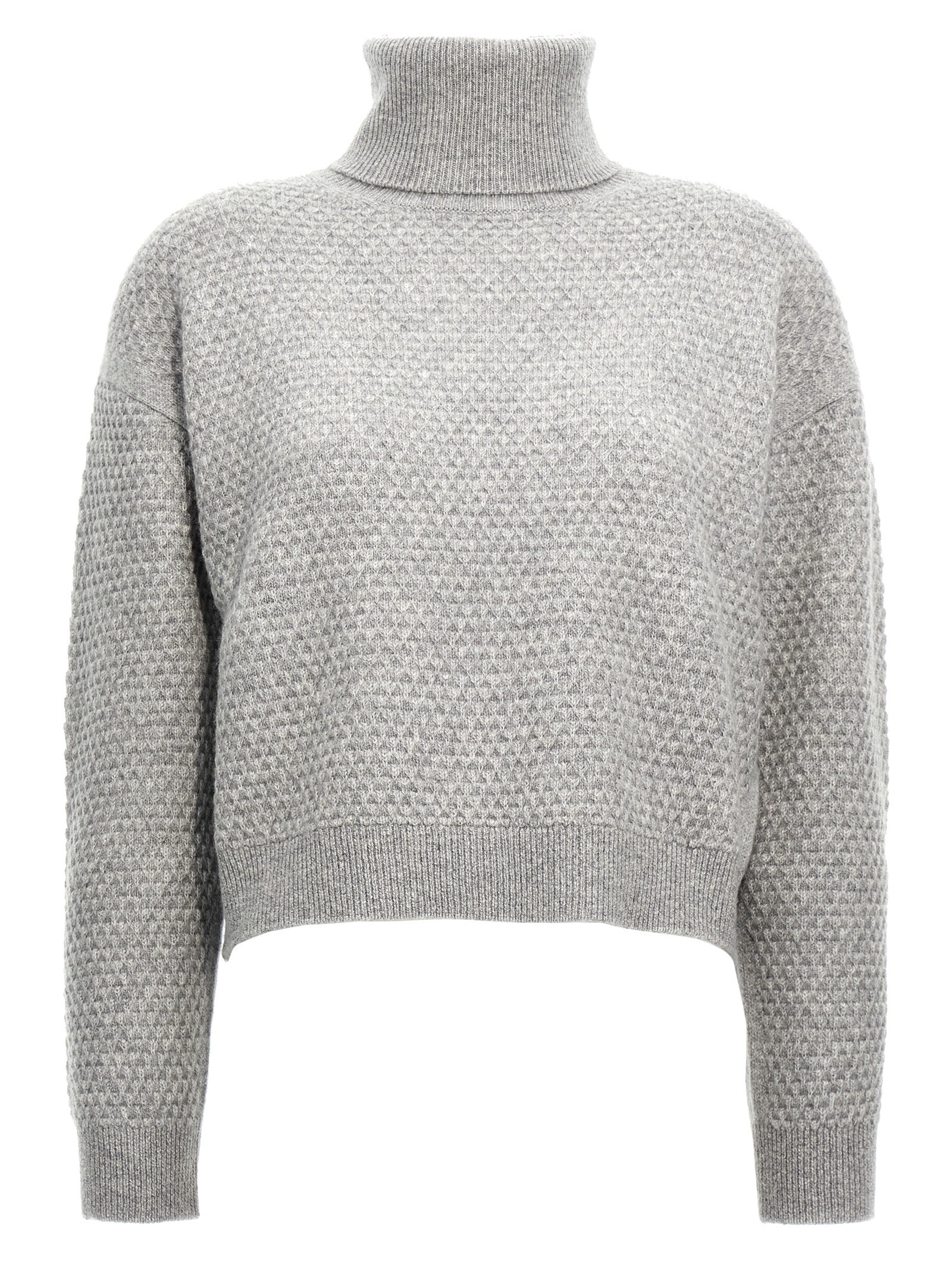 Max Mara Gray Cashmere Women's Cardigan