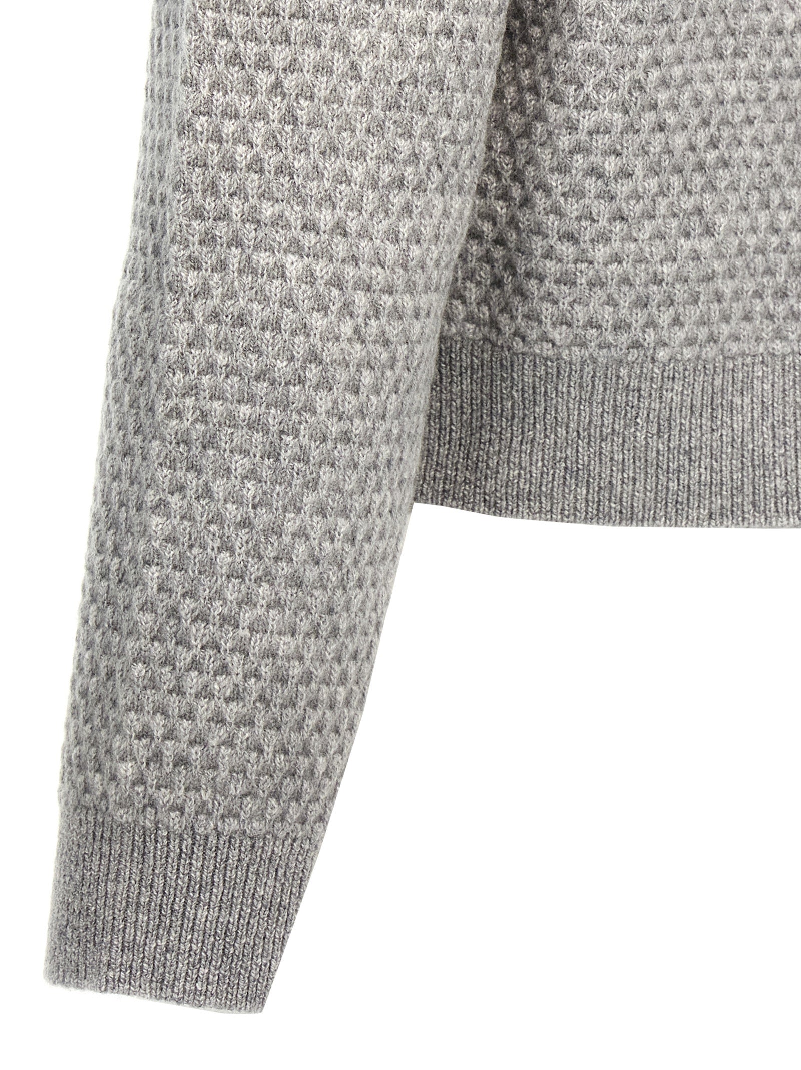 Max Mara Gray Cashmere Women's Cardigan